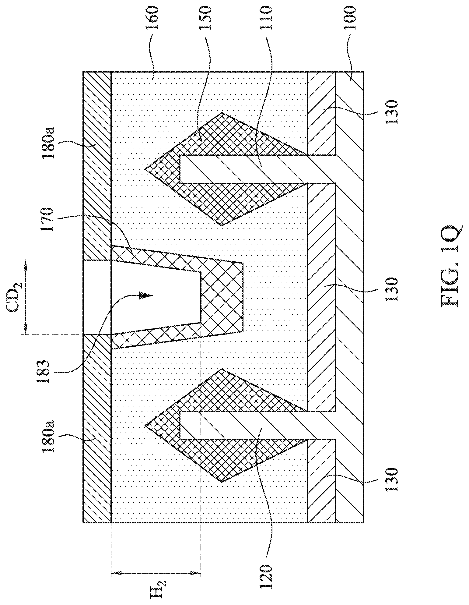 Patent US12310096 Figure 18 – Method for fabricating semiconductor structure with cutting depth control