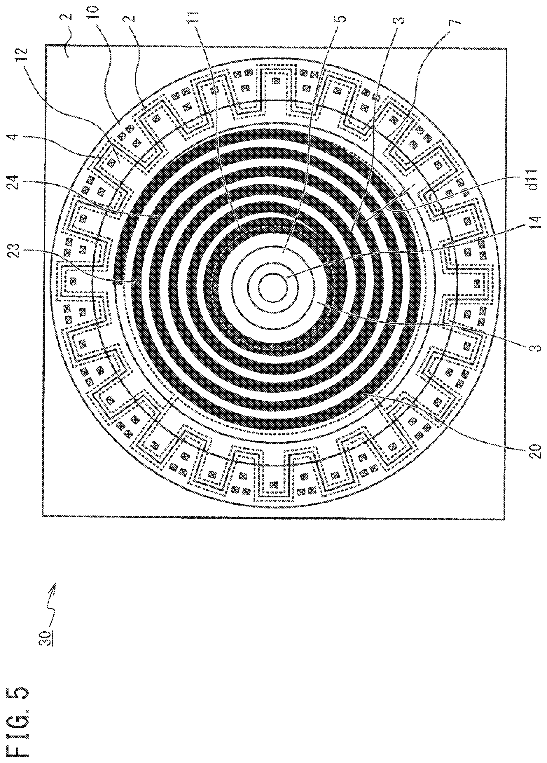 Patent US12310099 Figure 5 – Semiconductor device