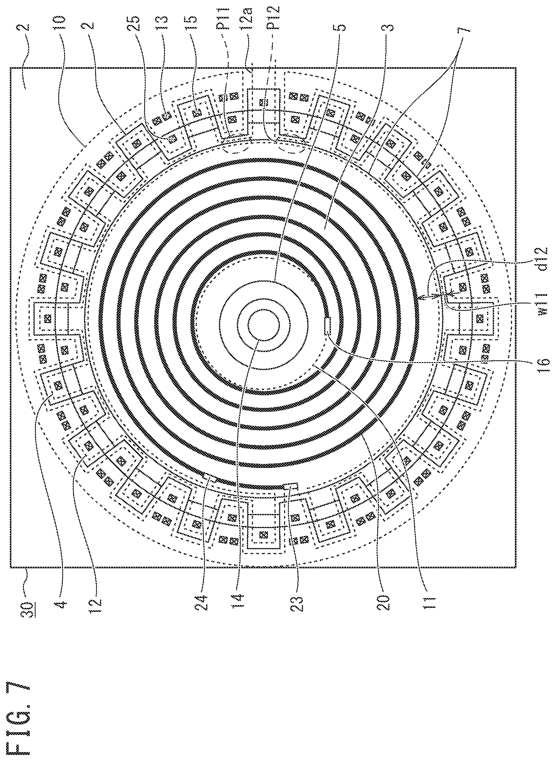 Patent US12310099 Figure 7 – Semiconductor device