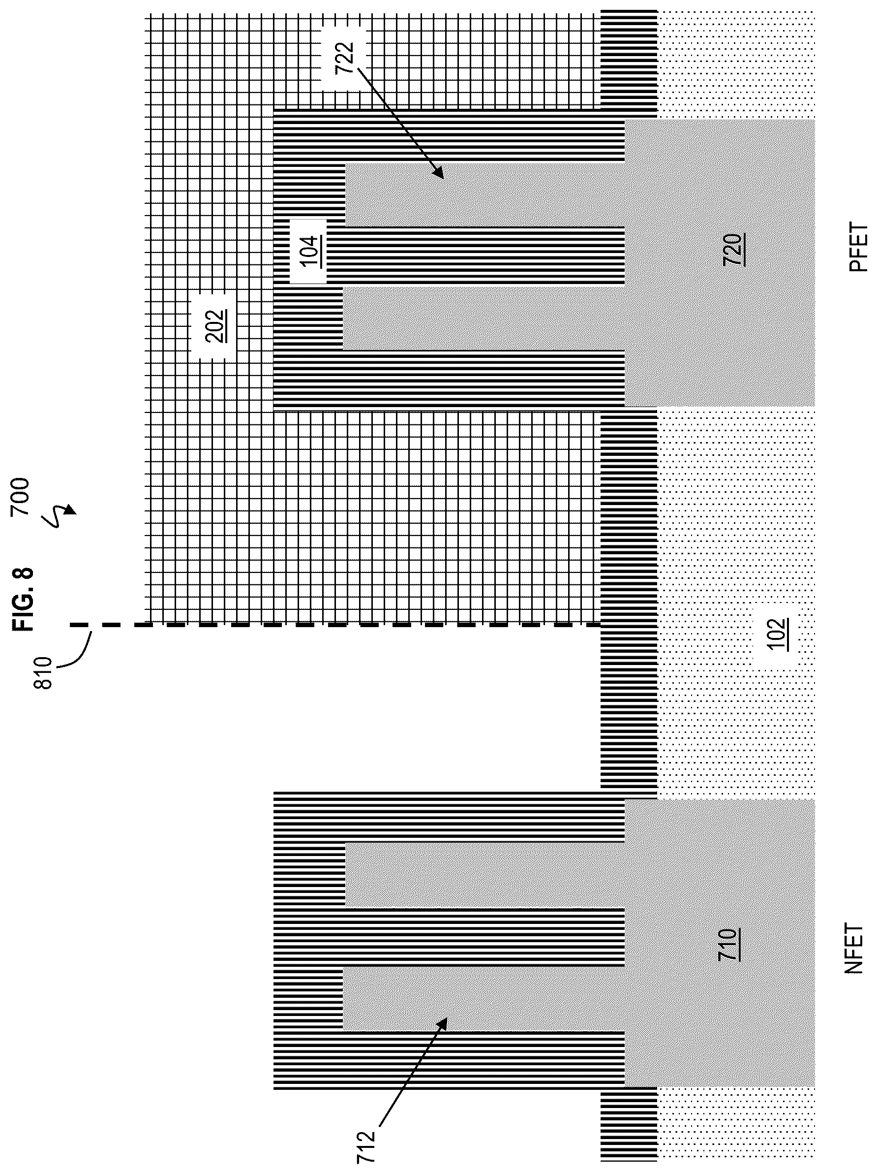 Patent US12310100 Figure 10 – Dielectric reflow for boundary control