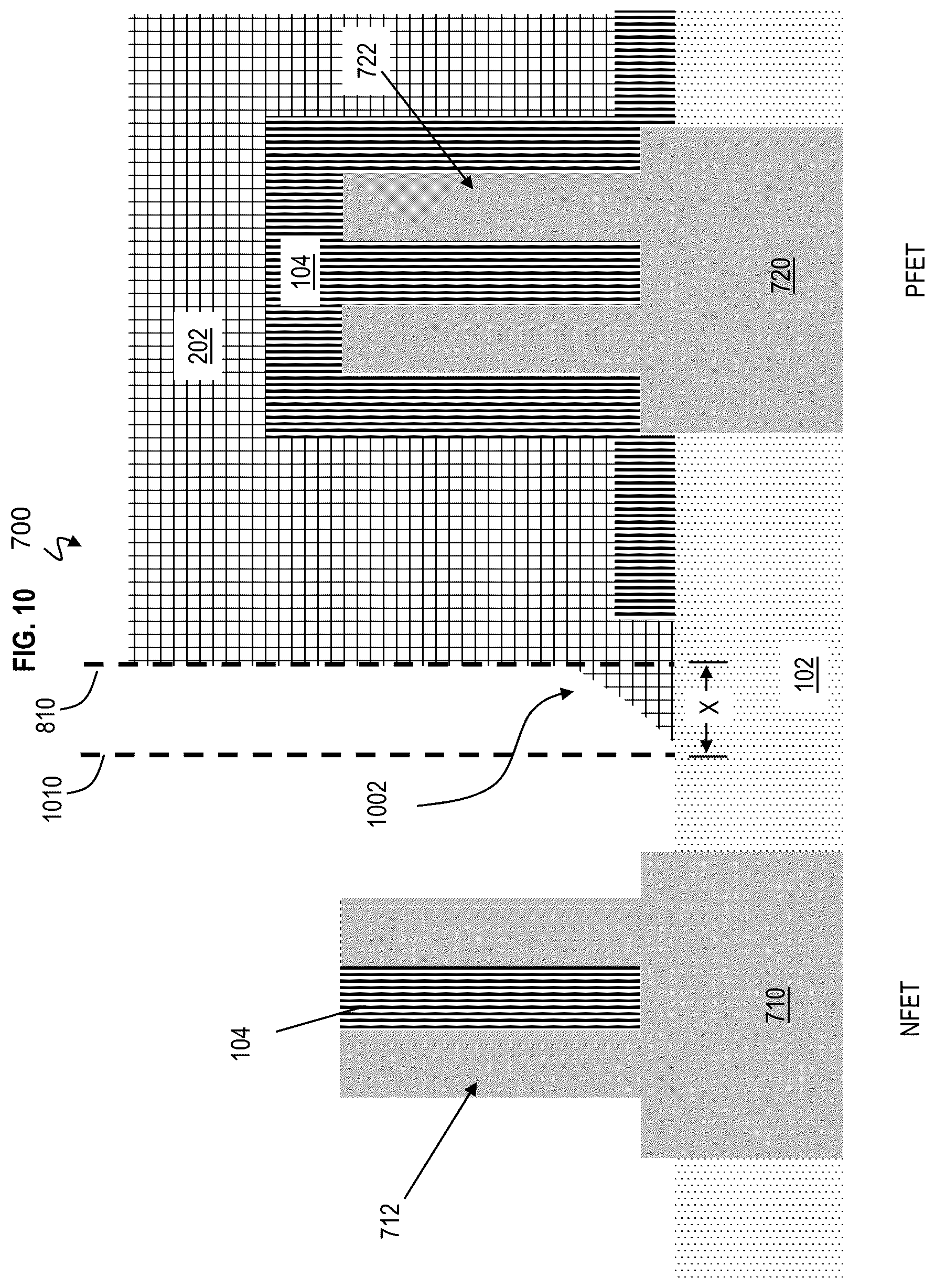 Patent US12310100 Figure 12 – Dielectric reflow for boundary control