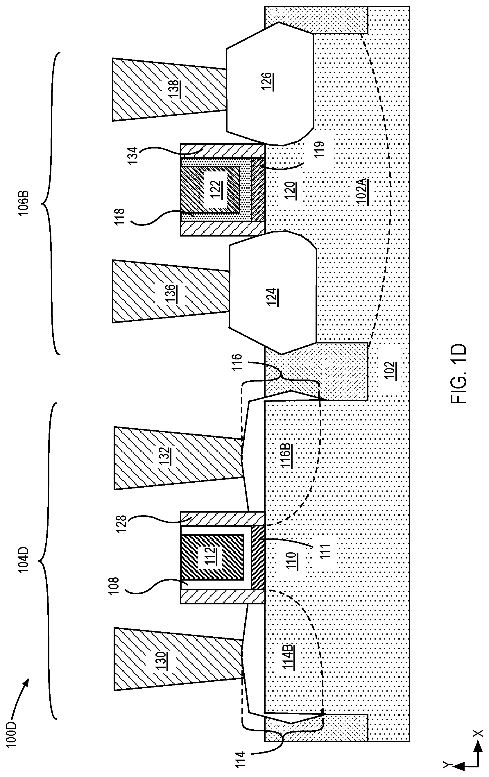 Patent US12310101 Figure 4 – Gate dielectrics for complementary metal oxide semiconductors transistors and methods of fabrication