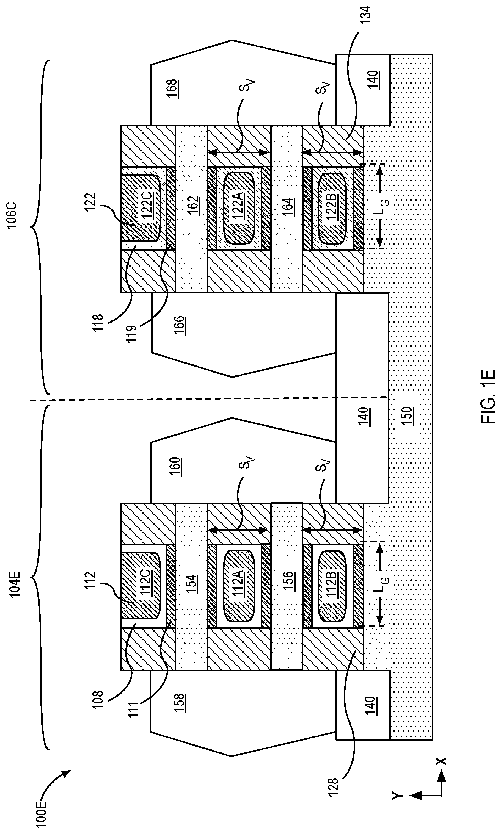Patent US12310101 Figure 5 – Gate dielectrics for complementary metal oxide semiconductors transistors and methods of fabrication