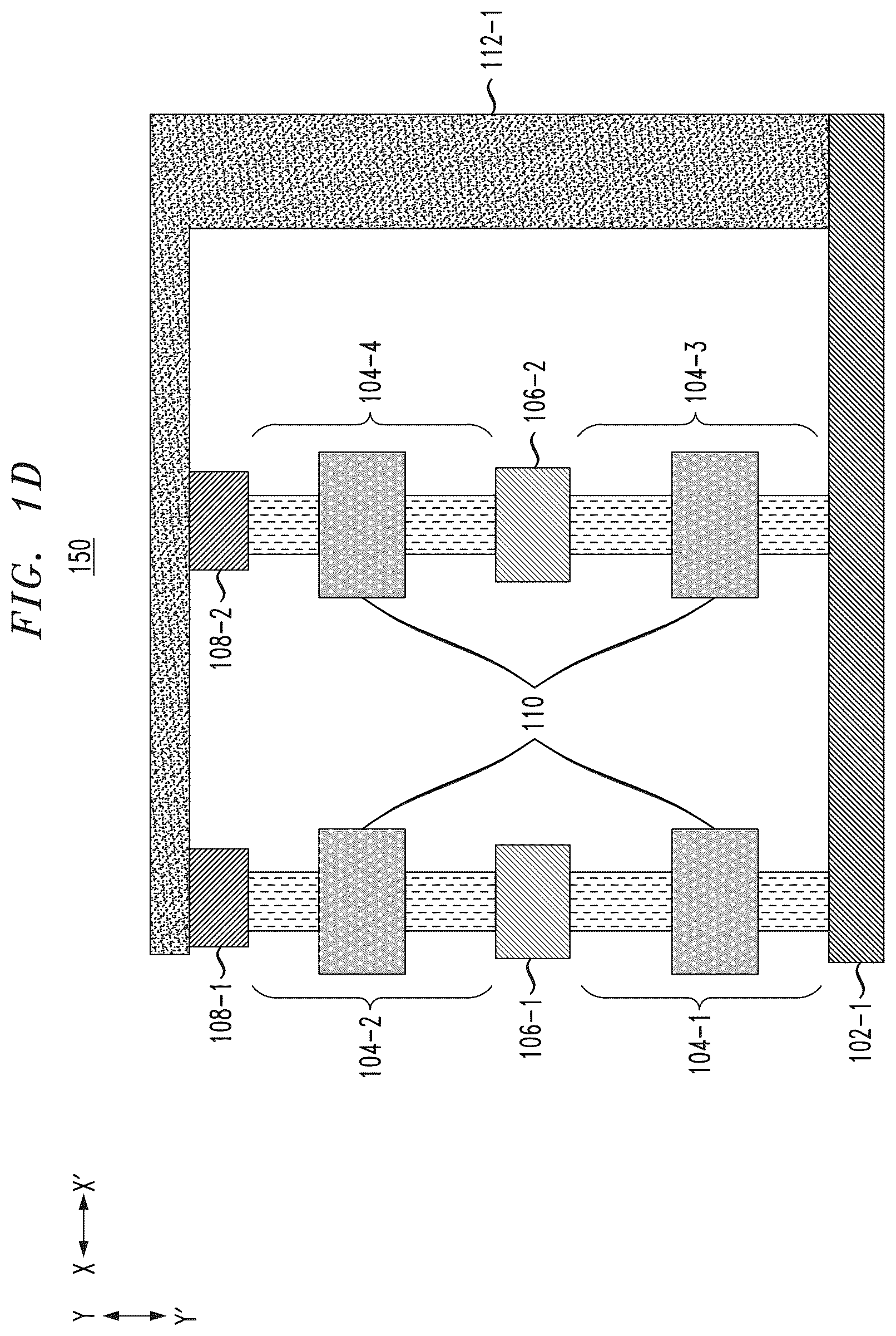 Patent US12310102 Figure 3 – Stacked vertical transport field-effect transistor logic gate structures with shared epitaxial layers