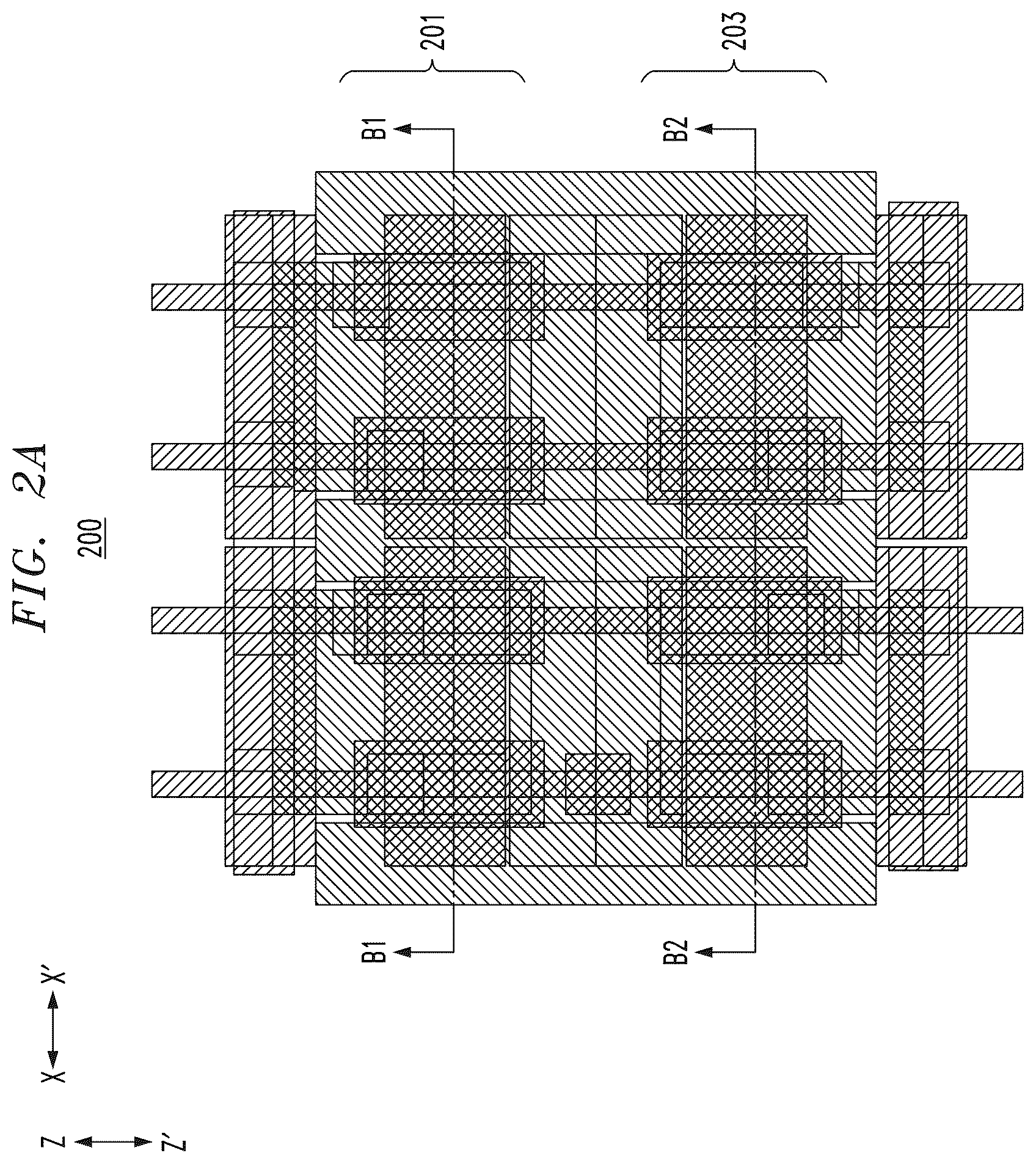 Patent US12310102 Figure 5 – Stacked vertical transport field-effect transistor logic gate structures with shared epitaxial layers