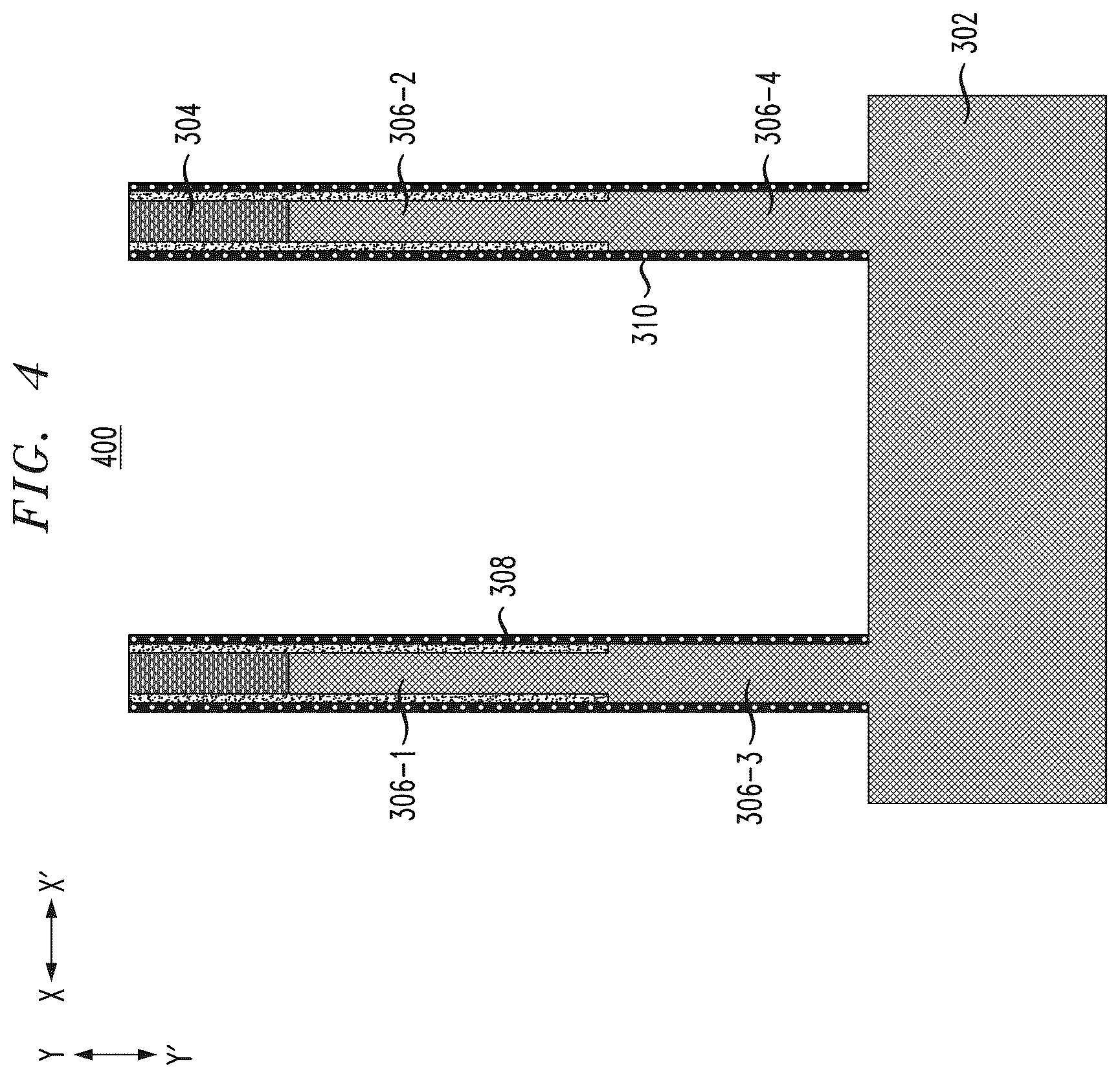 Patent US12310102 Figure 8 – Stacked vertical transport field-effect transistor logic gate structures with shared epitaxial layers