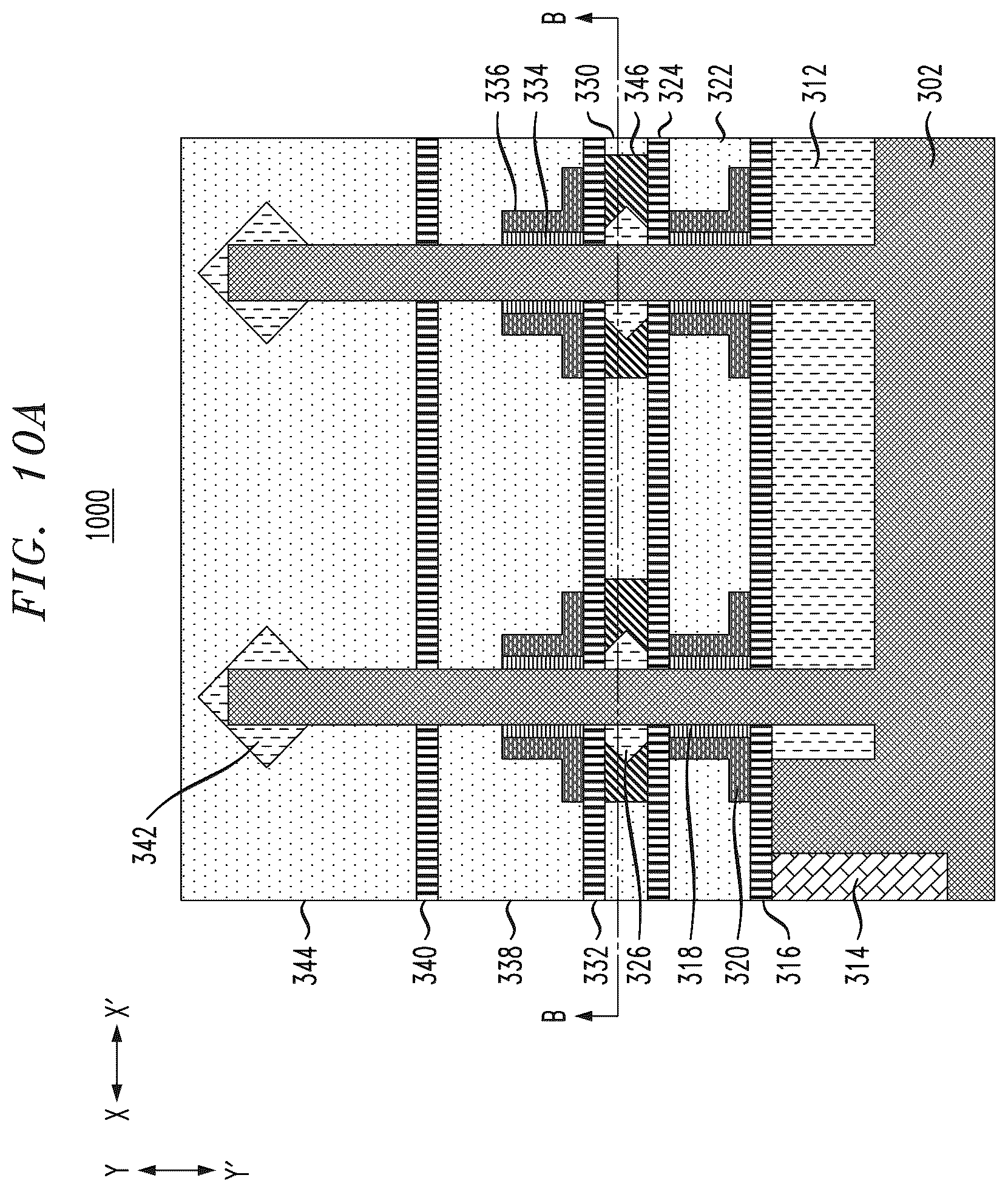 Patent US12310102 Figure 15 – Stacked vertical transport field-effect transistor logic gate structures with shared epitaxial layers