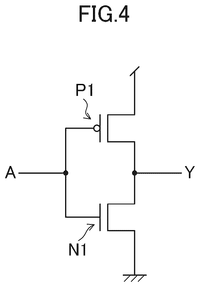 Patent US12310103 Figure 4 – Semiconductor integrated circuit device having standard cells including three dimensional transistors