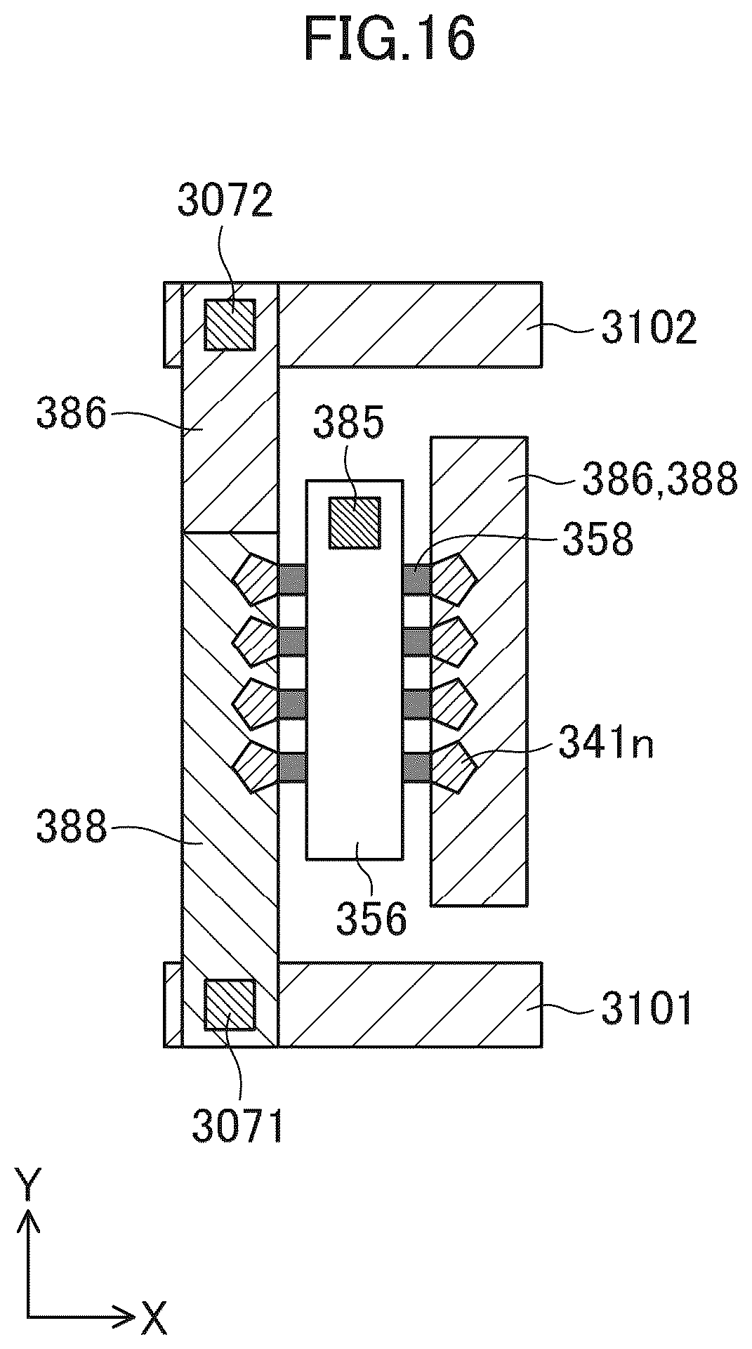 Patent US12310103 Figure 16 – Semiconductor integrated circuit device having standard cells including three dimensional transistors
