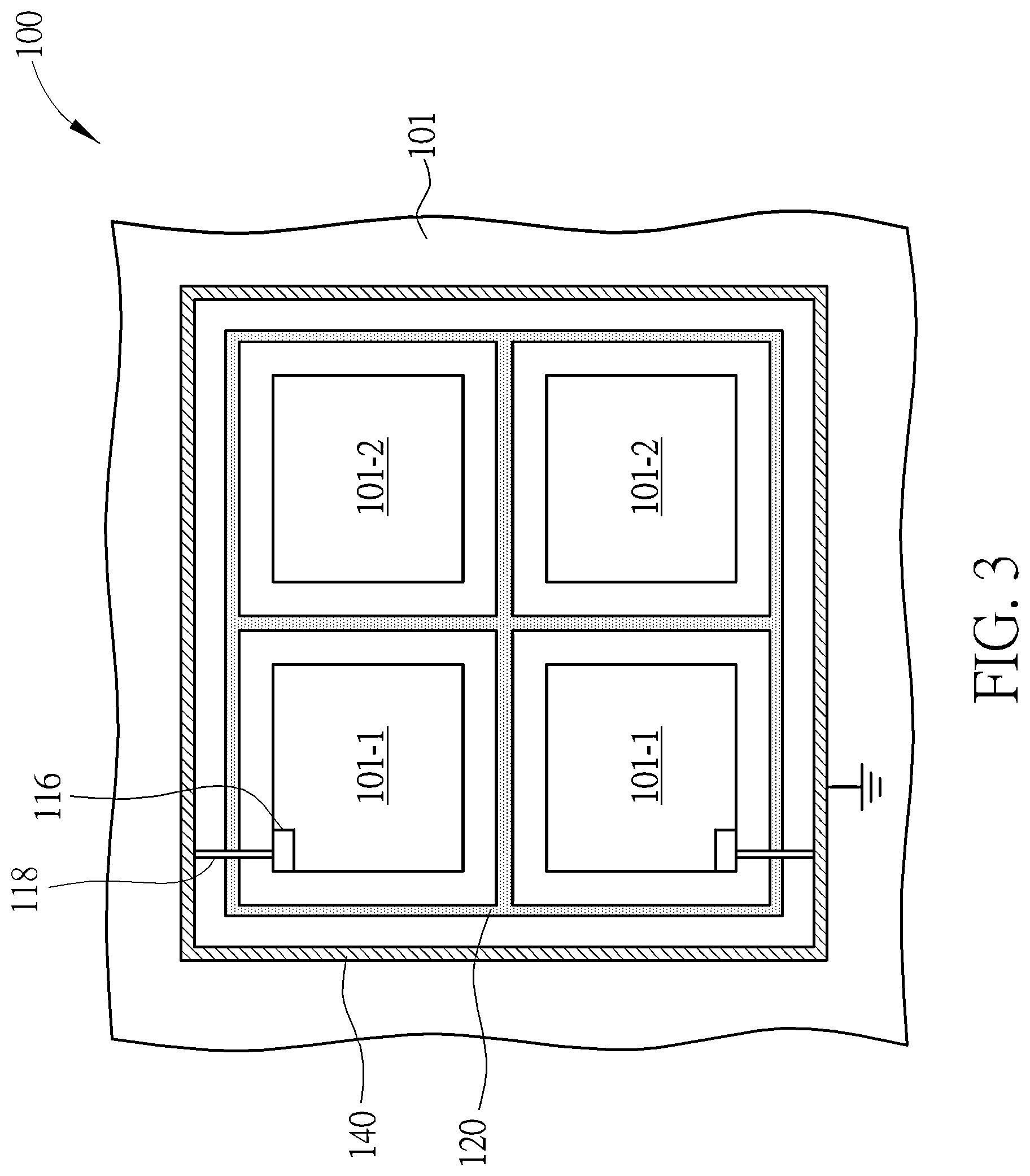 Patent US12310105 Figure 3 – Semiconductor device including high electron mobility transistors with an improved backside electrode being applied in a half-bridge circuit