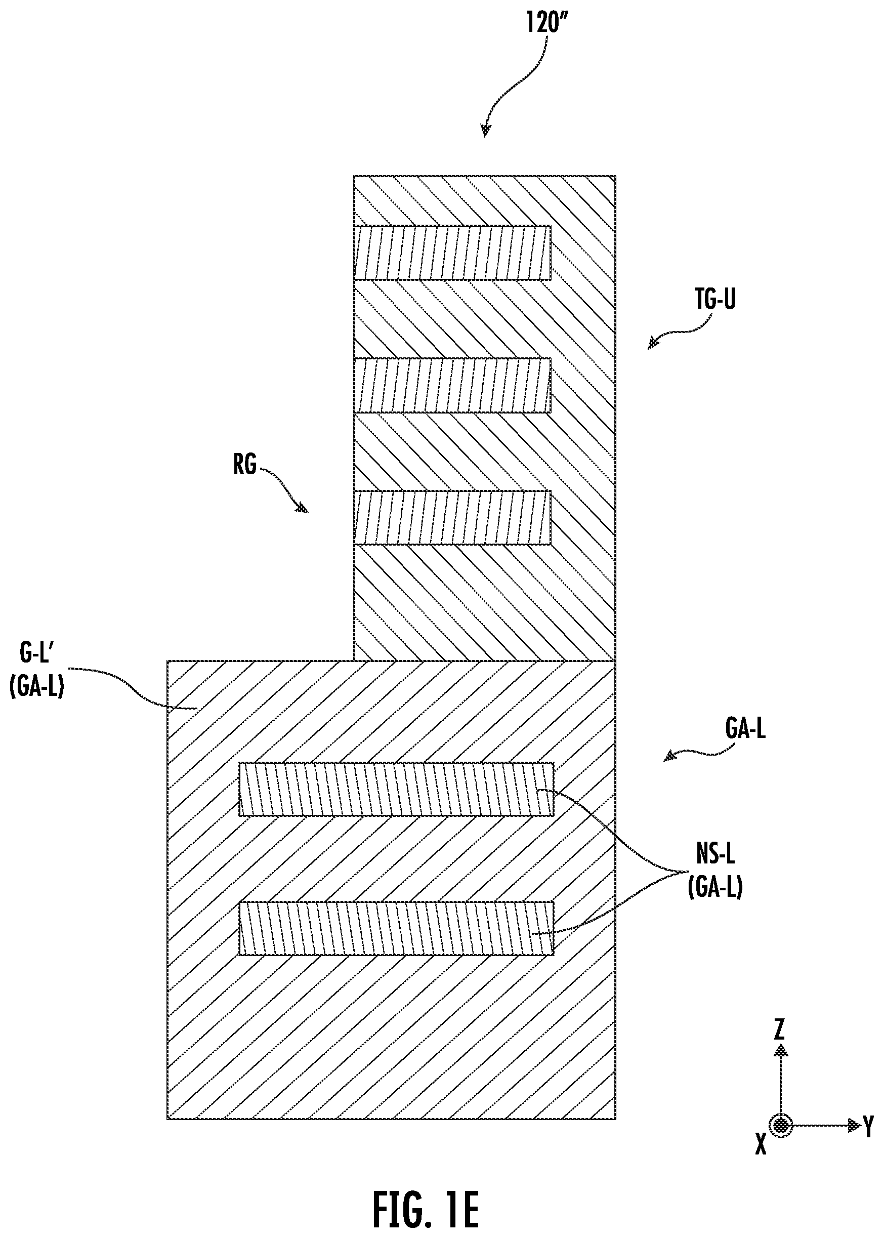 Patent US12310106 Figure 5 – Devices including stacked nanosheet transistors