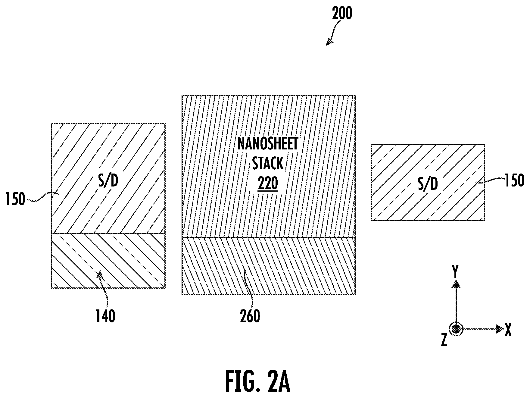 Patent US12310106 Figure 7 – Devices including stacked nanosheet transistors