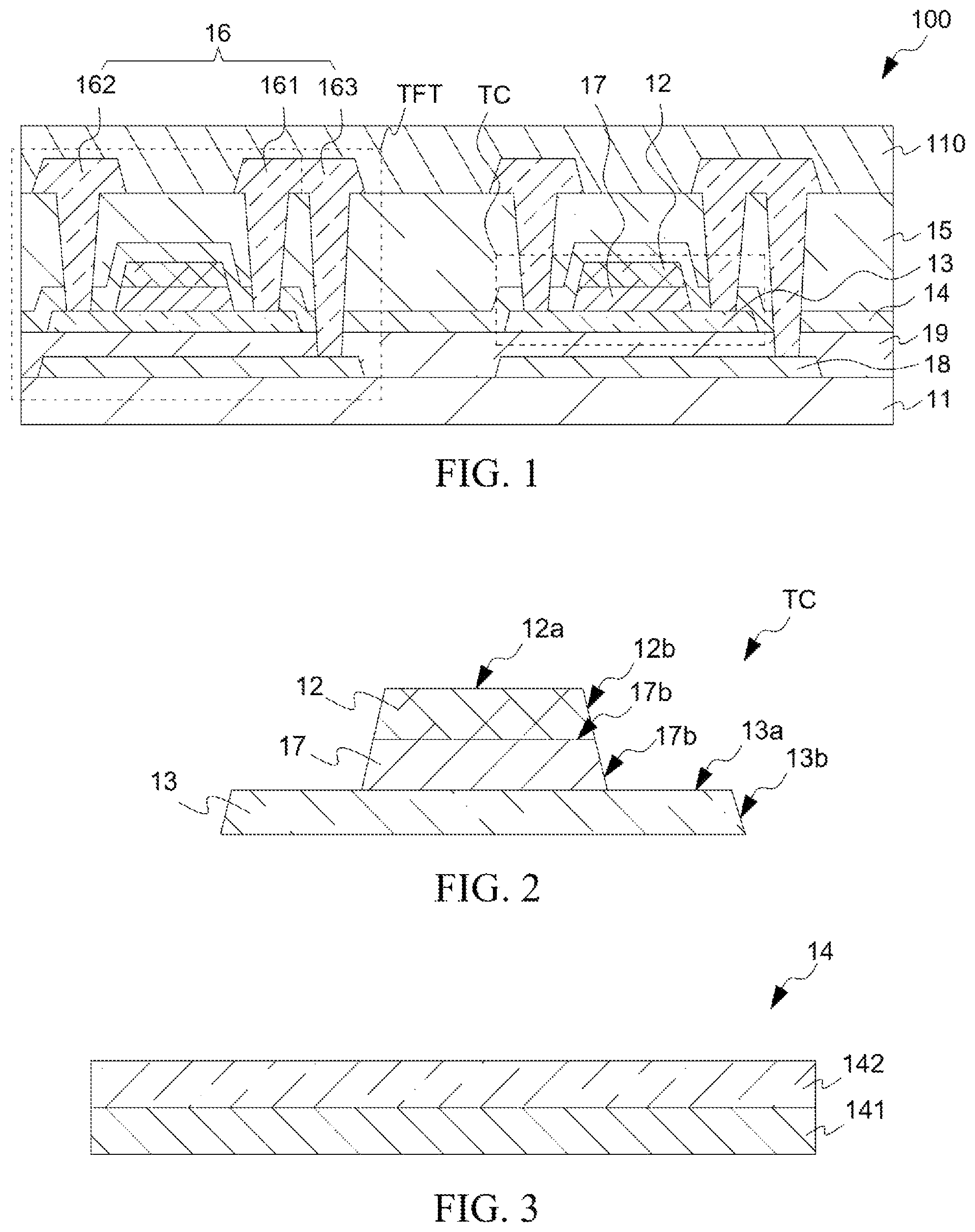 Patent US12310108 Figure 1 – Base plate and display panel