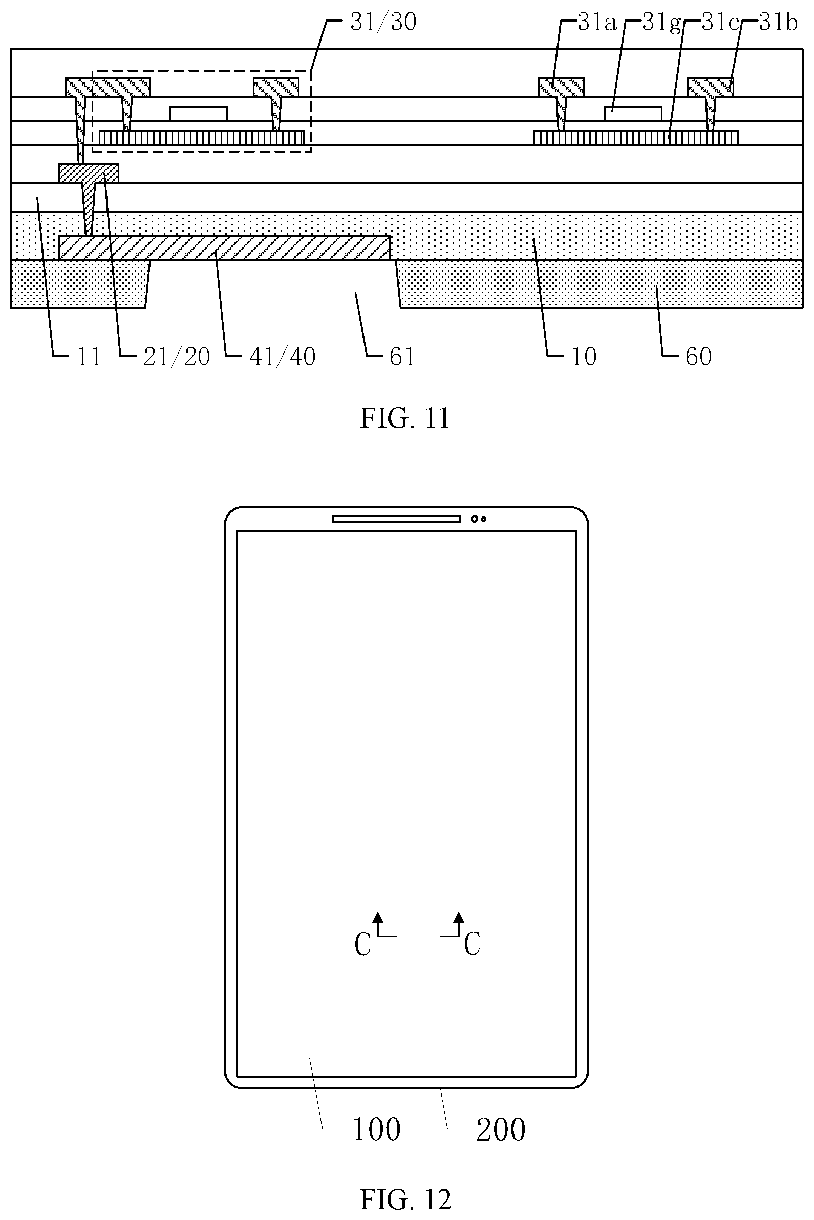 Patent US12310113 Figure 4 – Display panel and display device