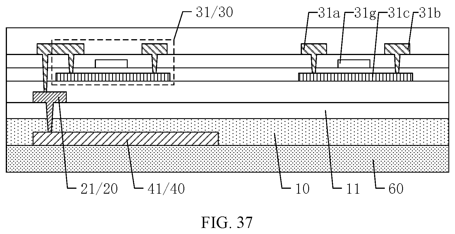Patent US12310113 Figure 15 – Display panel and display device