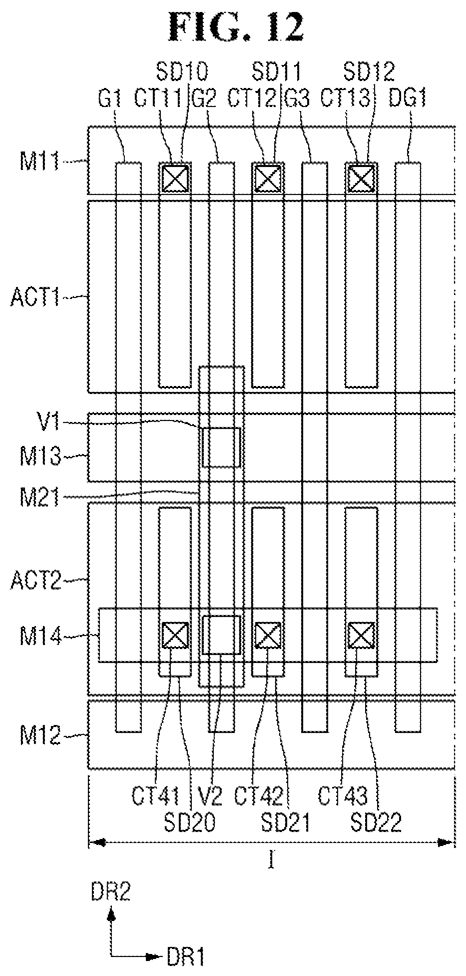 Patent US12310117 Figure 11 – Semiconductor device