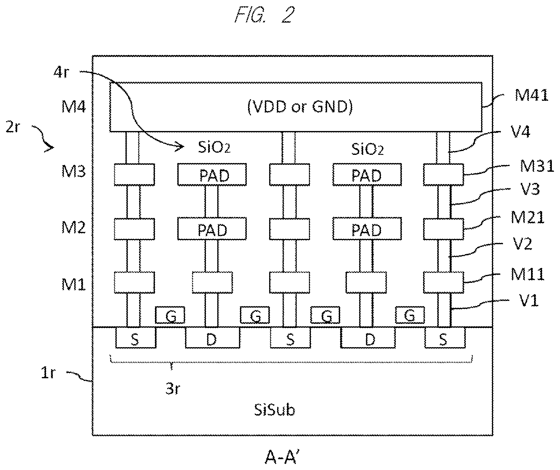 Patent US12310118 Figure 2 – Semiconductor device