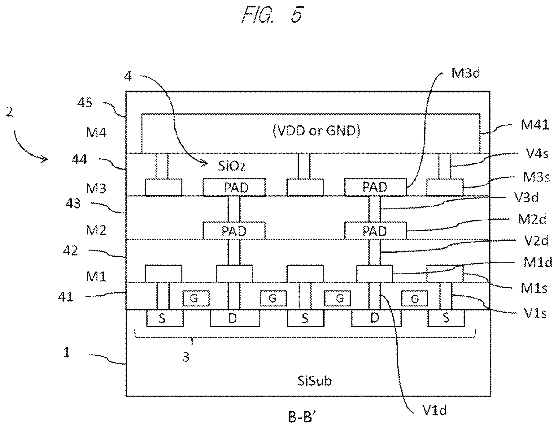 Patent US12310118 Figure 5 – Semiconductor device
