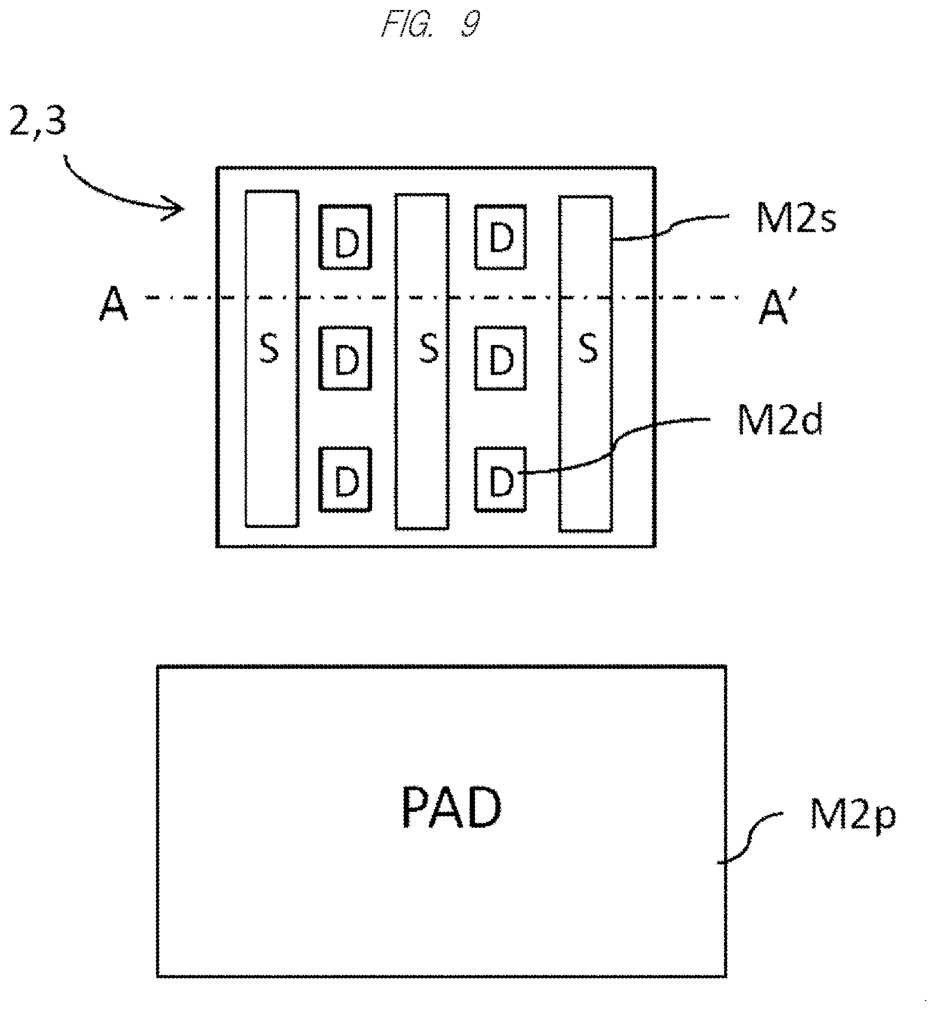 Patent US12310118 Figure 9 – Semiconductor device