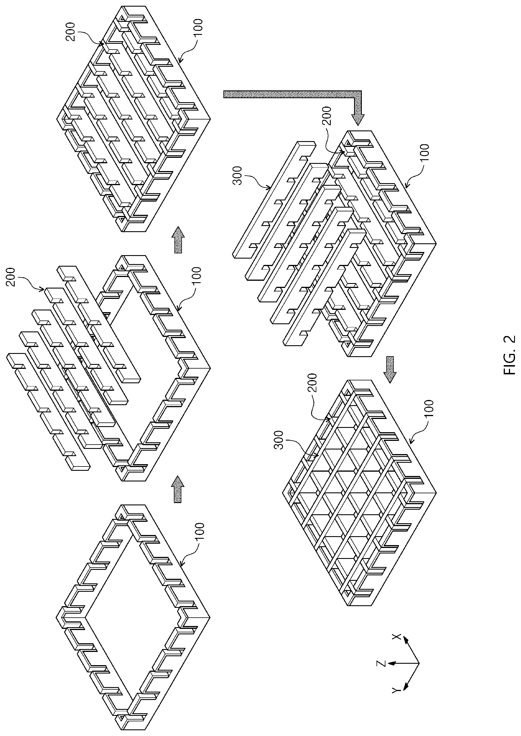 Patent US12310120 Figure 2 – Structure and process of easily expandable assembled solar modules and assemblies