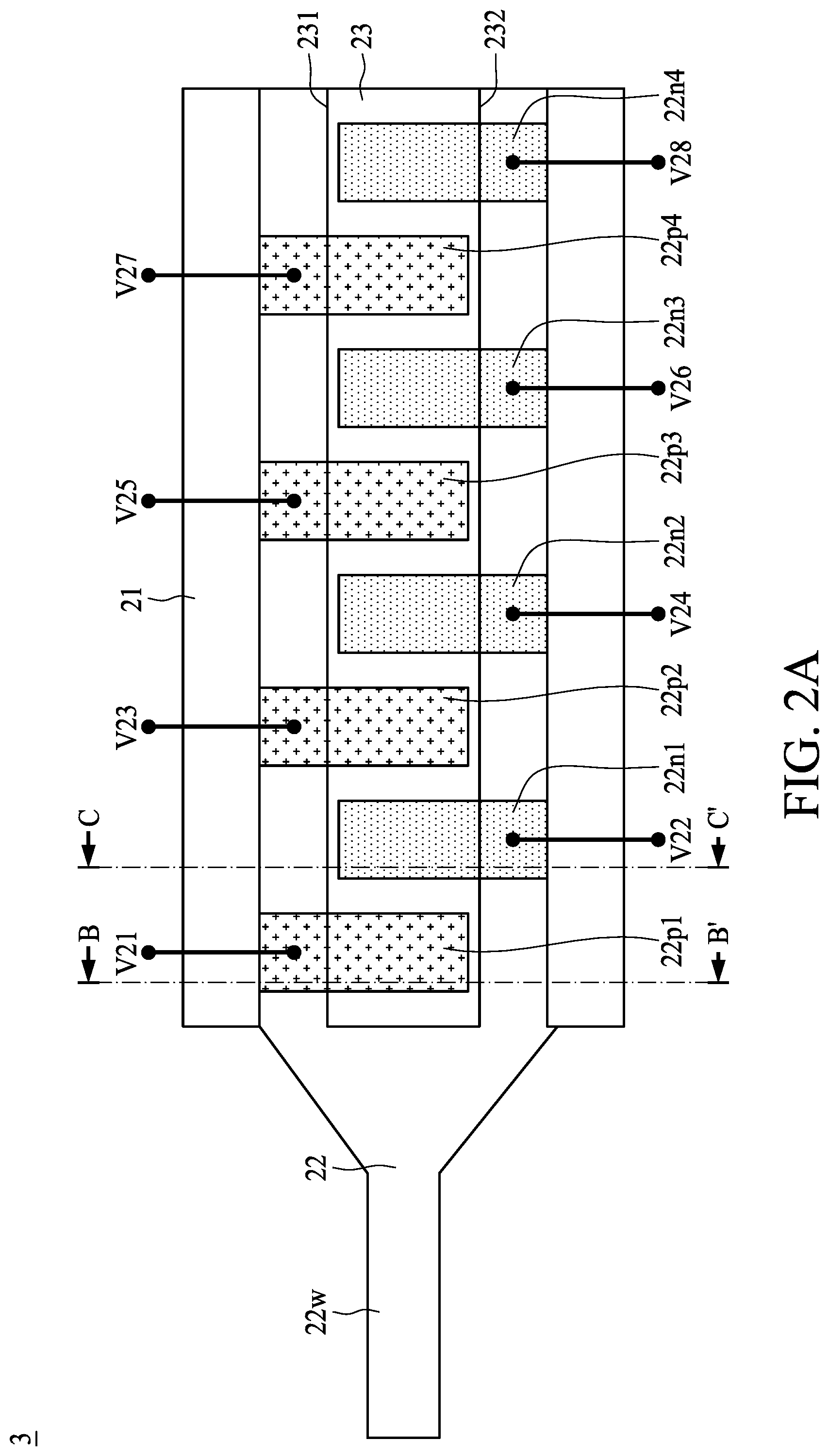 Patent US12310123 Figure 5 – Light detecting device, optical device and method of manufacturing the same