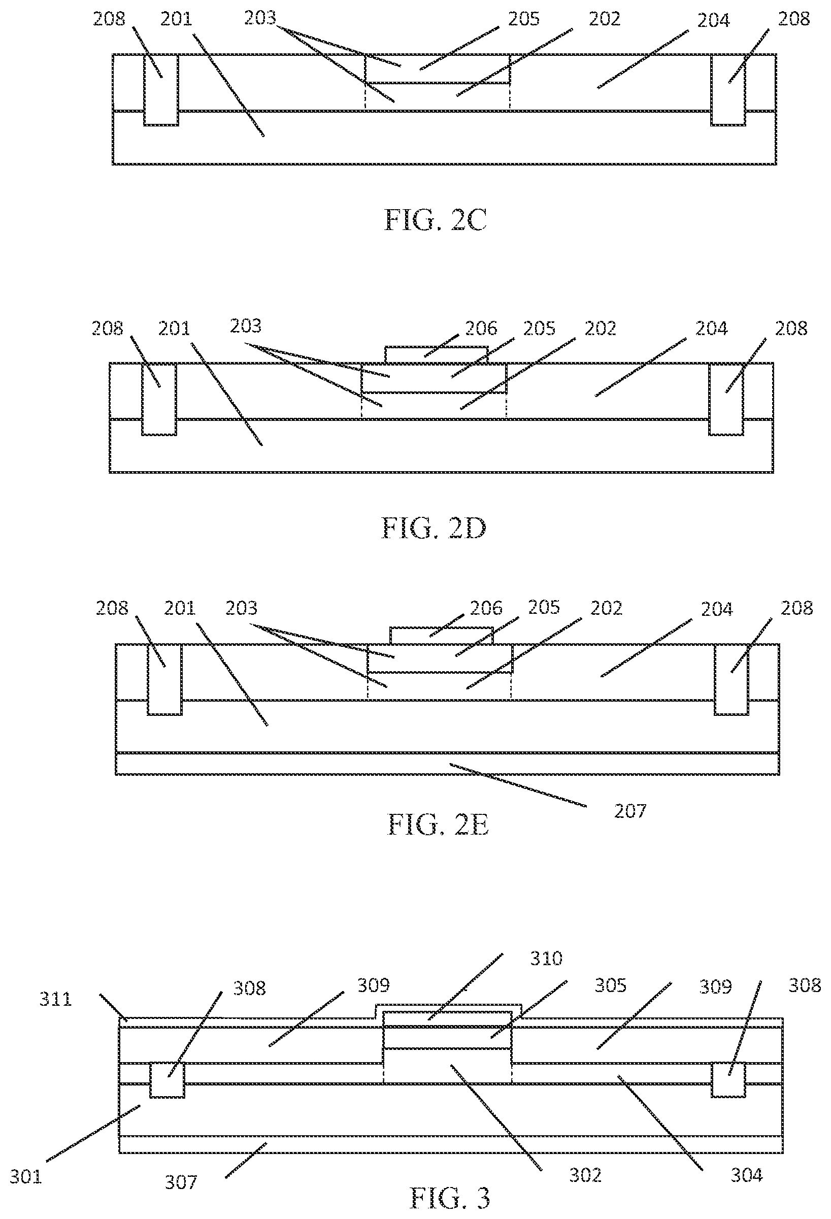 Patent US12310125 Figure 3 – Avalanche photodetector (variants) and method for manufacturing the same (variants)