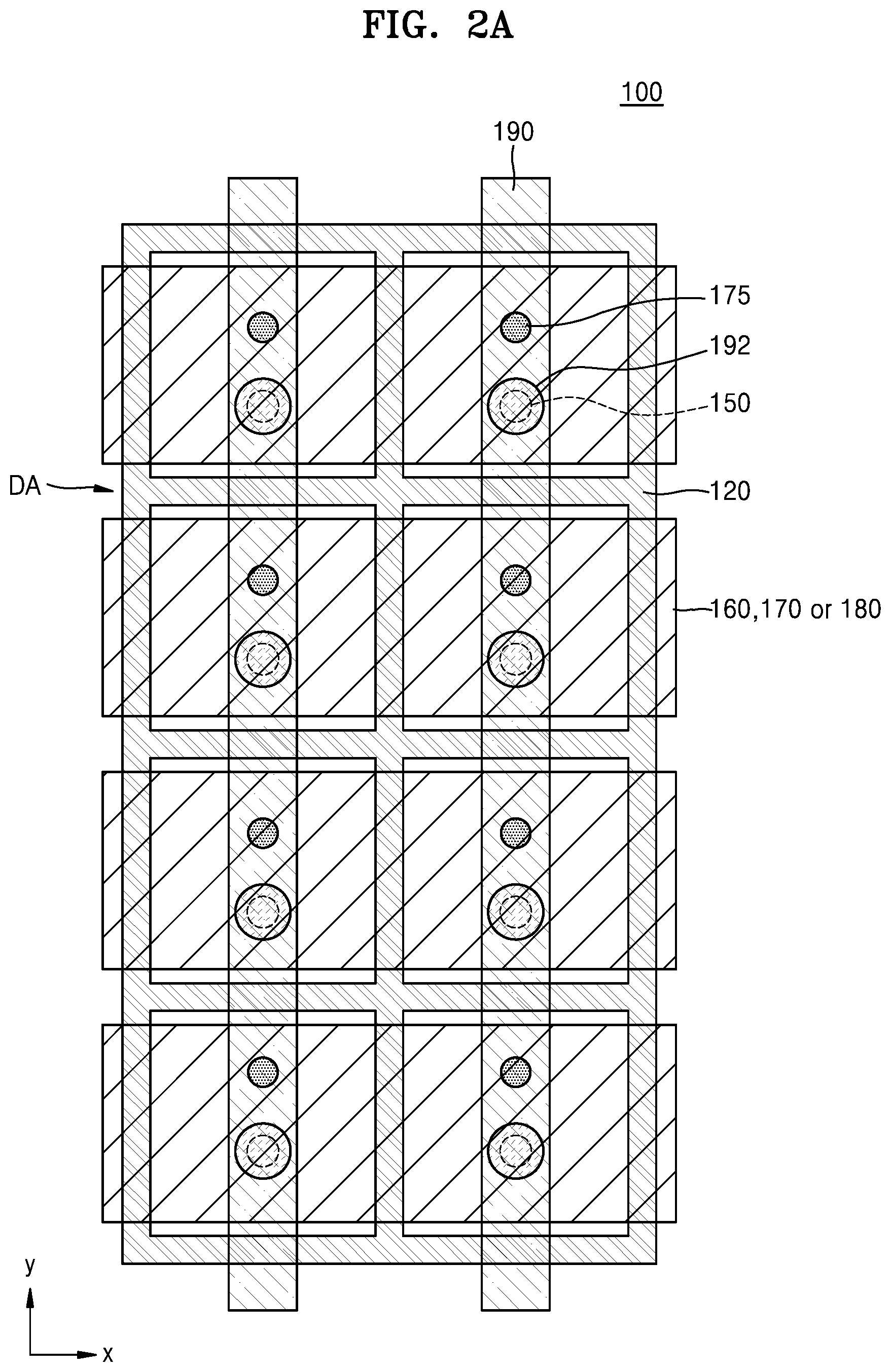 Patent US12310127 Figure 2 – Image sensor including a transistor with a vertical channel and a method of manufacturing the same