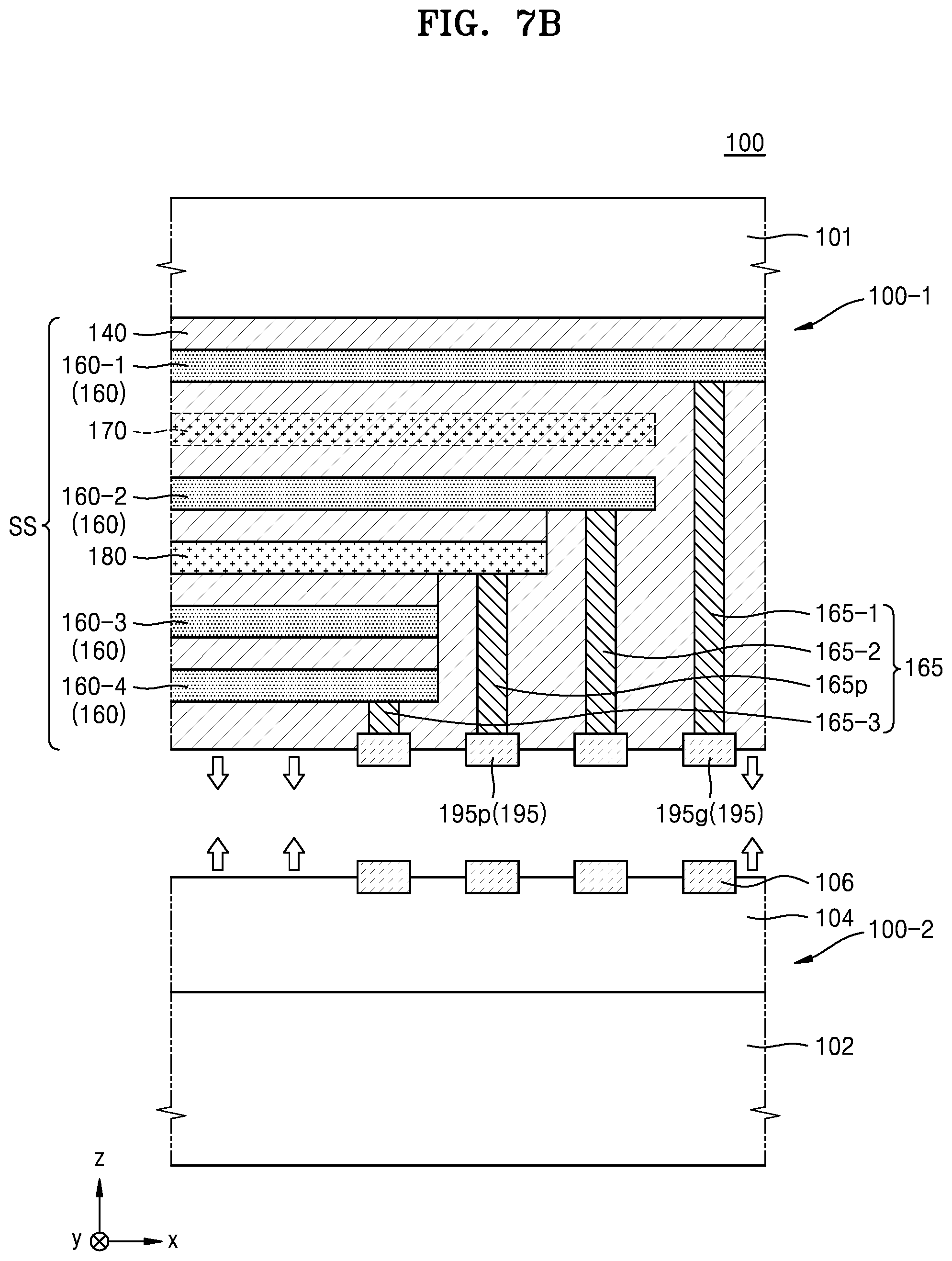 Patent US12310127 Figure 12 – Image sensor including a transistor with a vertical channel and a method of manufacturing the same
