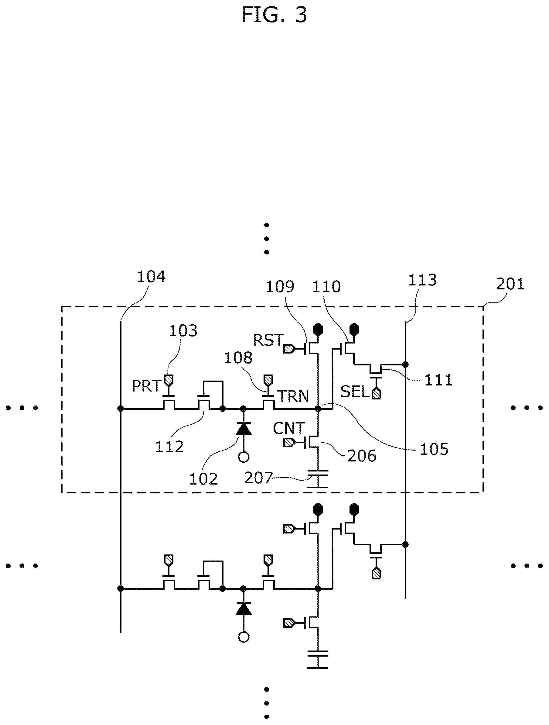 Patent US12310128 Figure 3 – Photodetector, solid-state imaging device, and distance measuring device