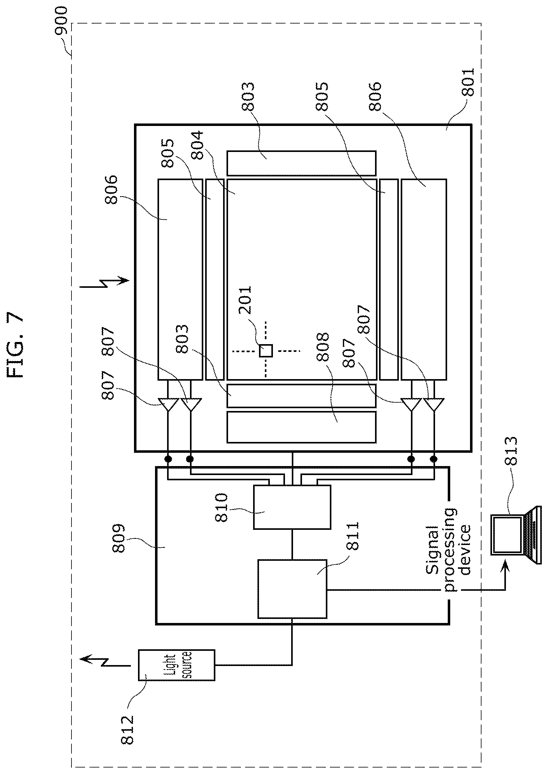 Patent US12310128 Figure 7 – Photodetector, solid-state imaging device, and distance measuring device