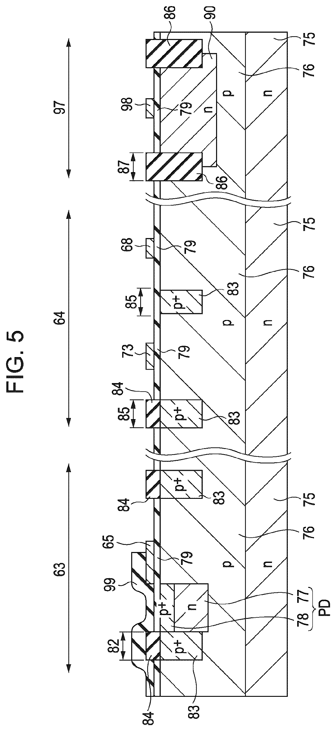 Patent US12310130 Figure 4 – Solid-state imaging device and method for manufacturing solid-state imaging device, and electronic device