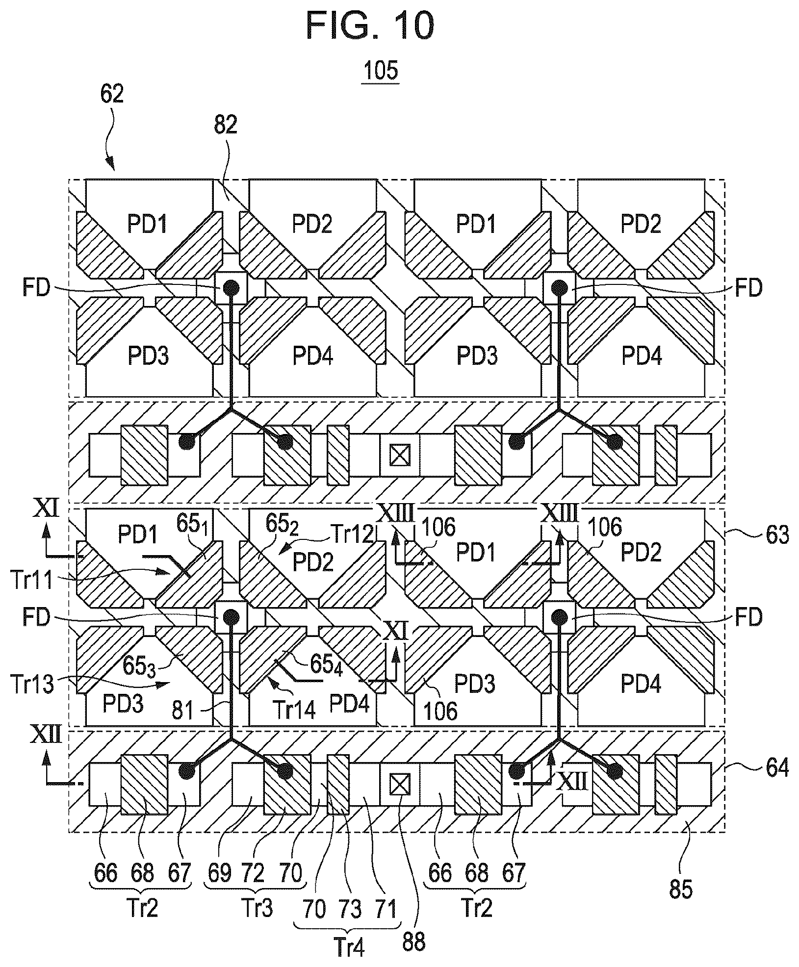 Patent US12310130 Figure 9 – Solid-state imaging device and method for manufacturing solid-state imaging device, and electronic device
