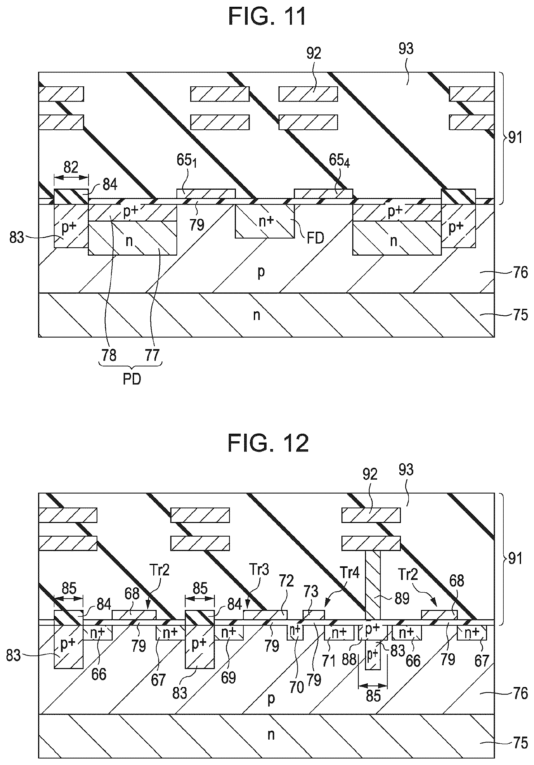 Patent US12310130 Figure 10 – Solid-state imaging device and method for manufacturing solid-state imaging device, and electronic device