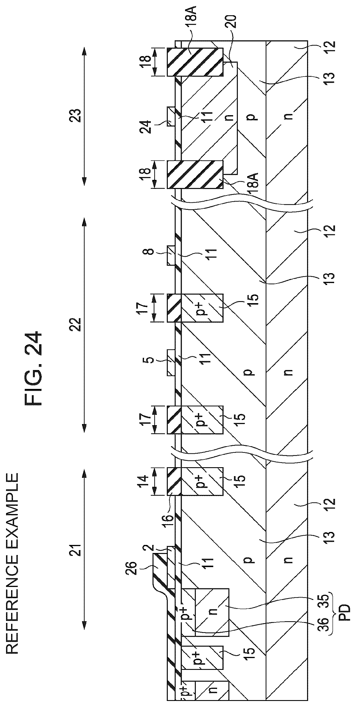Patent US12310130 Figure 20 – Solid-state imaging device and method for manufacturing solid-state imaging device, and electronic device