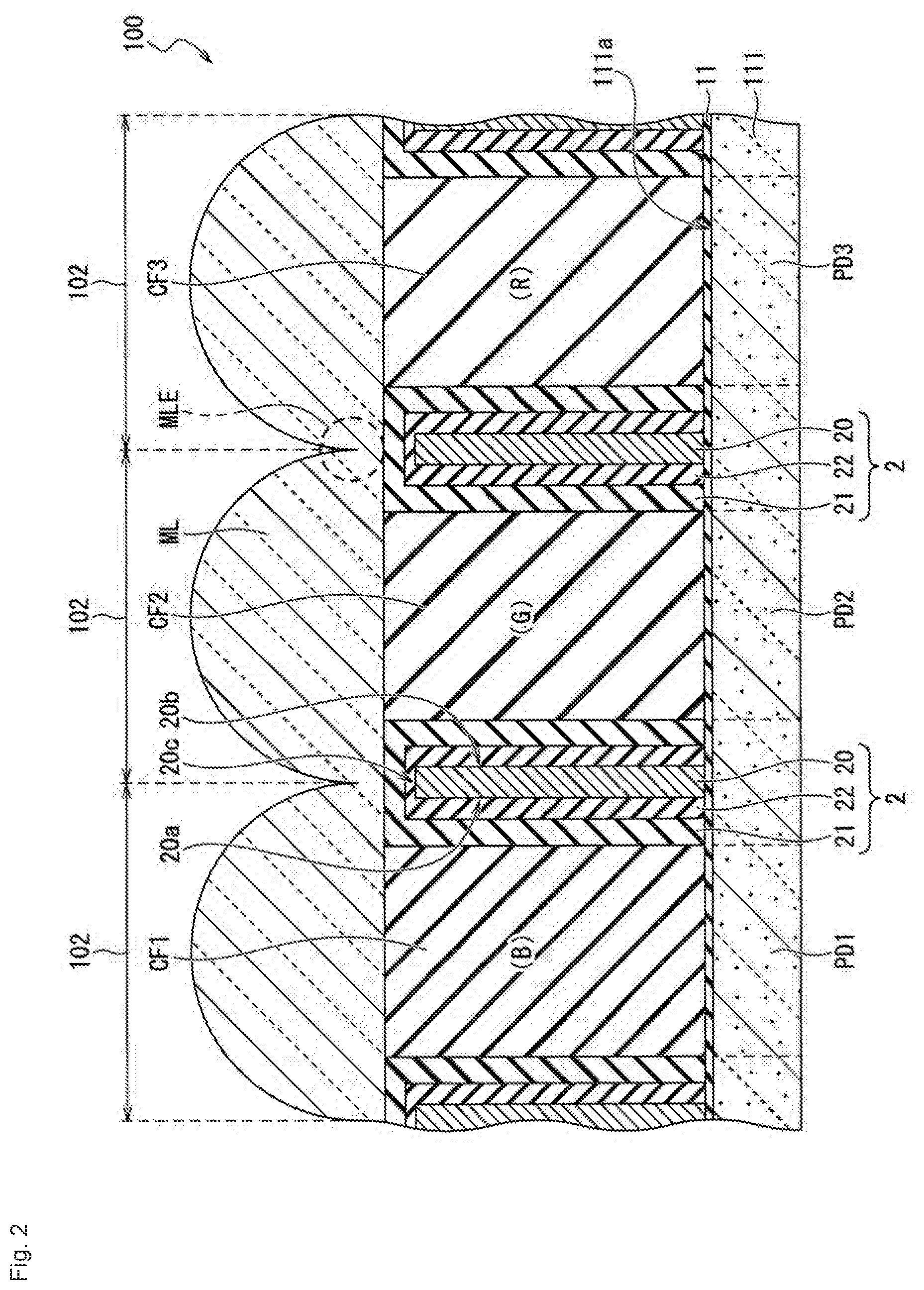 Patent US12310134 Figure 2 – Imaging device and electronic device