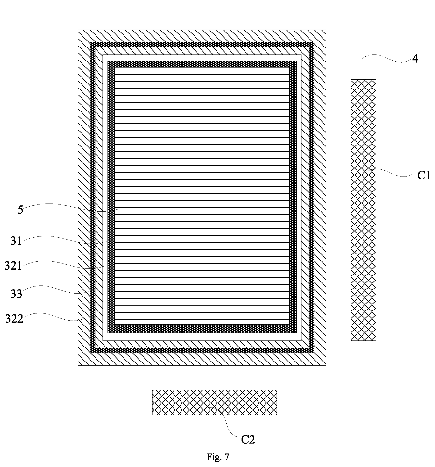 Patent US12310135 Figure 9 – Line recognition module, fabricating method thereof and display device