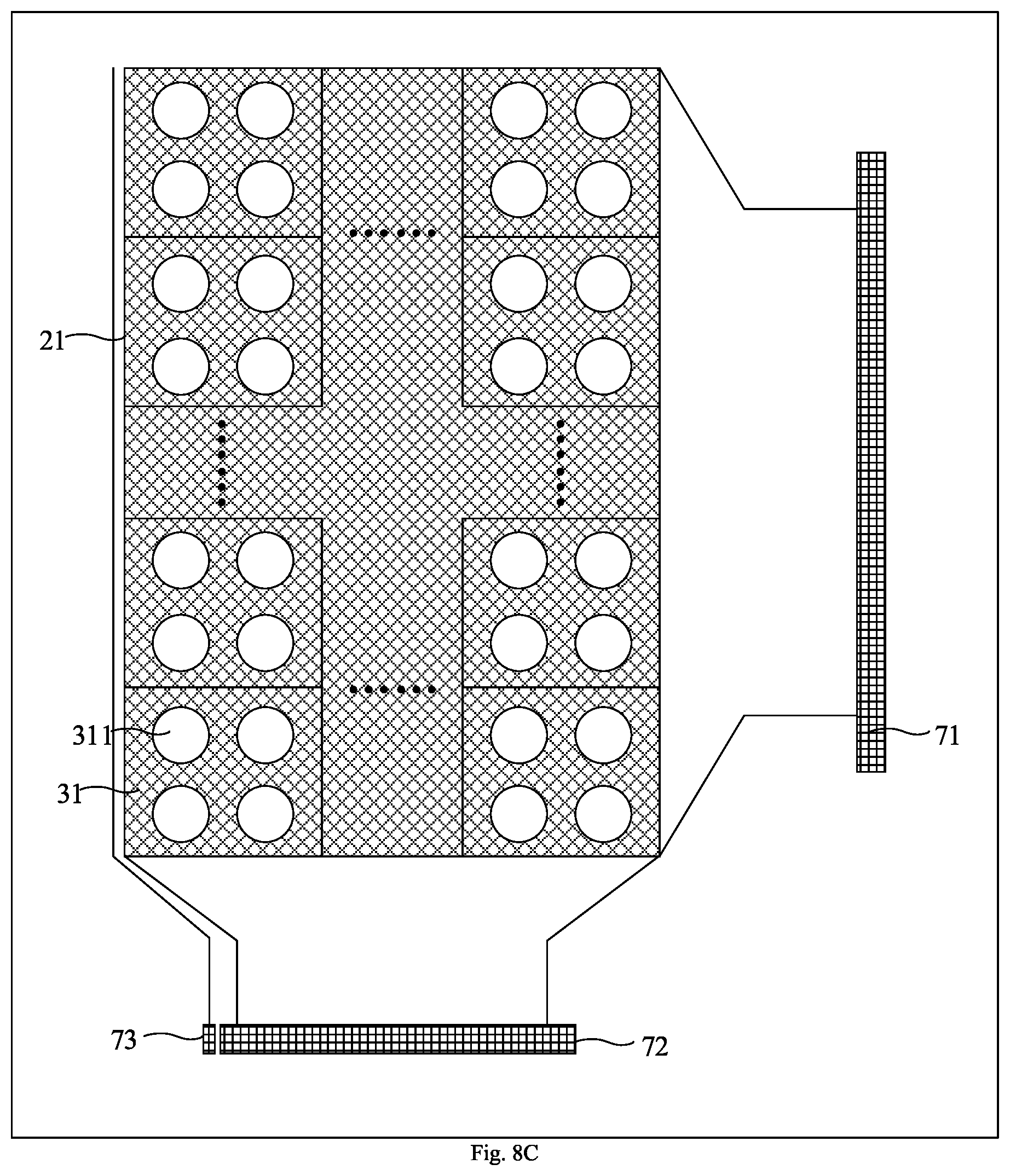 Patent US12310135 Figure 12 – Line recognition module, fabricating method thereof and display device