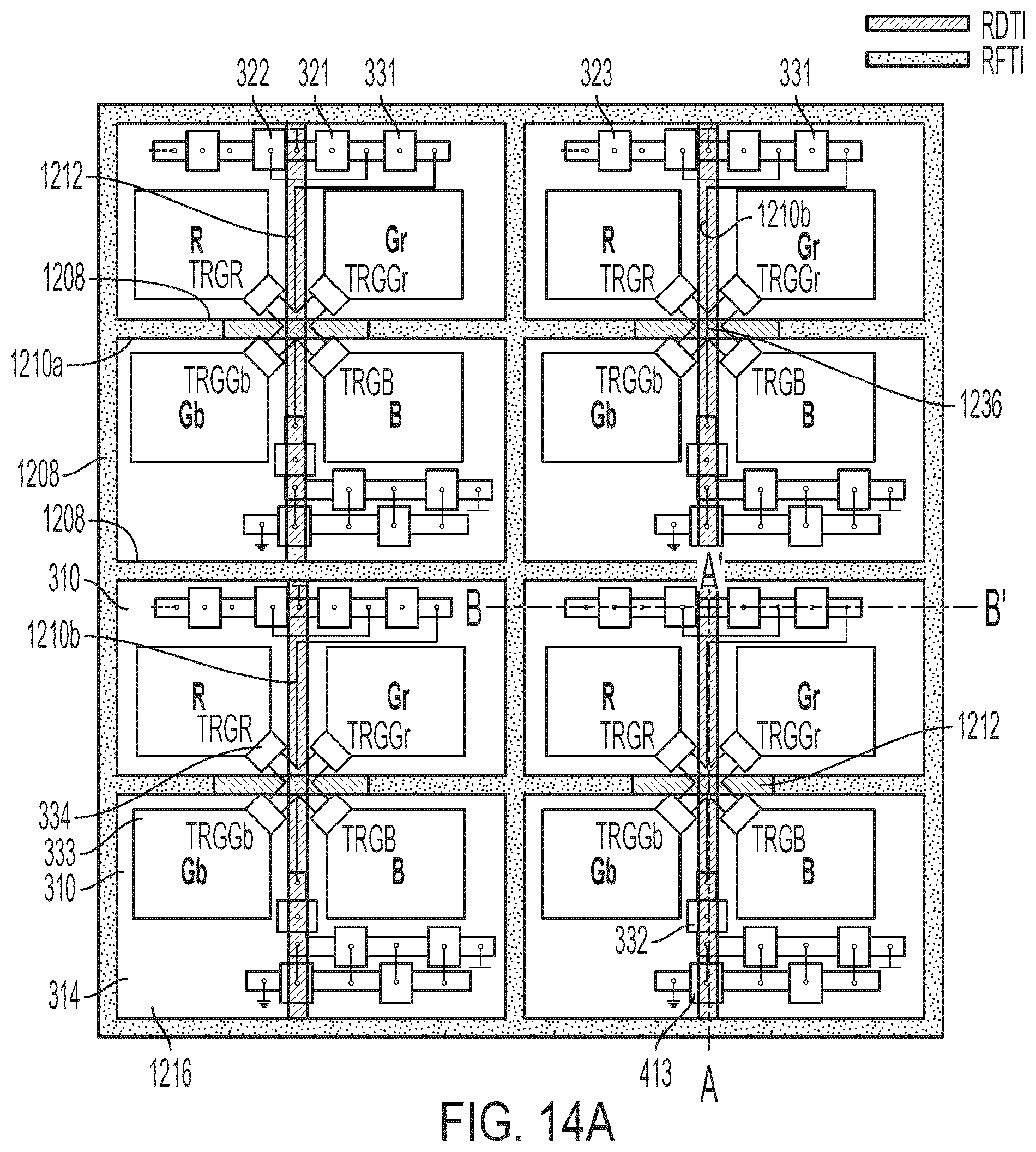 Patent US12310136 Figure 13 – Solid-state imaging device and imaging device with shared circuit elements