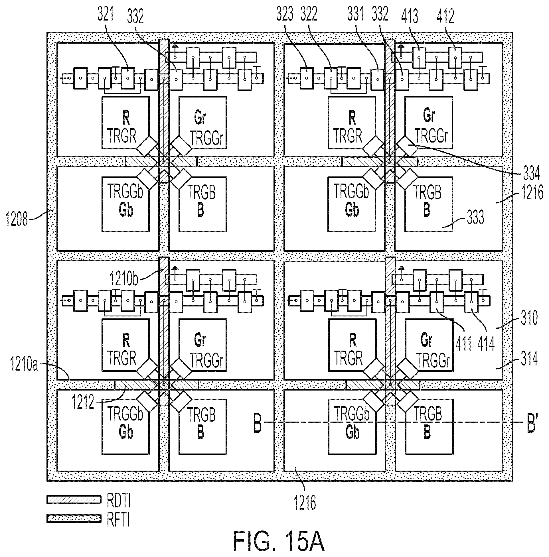 Patent US12310136 Figure 15 – Solid-state imaging device and imaging device with shared circuit elements