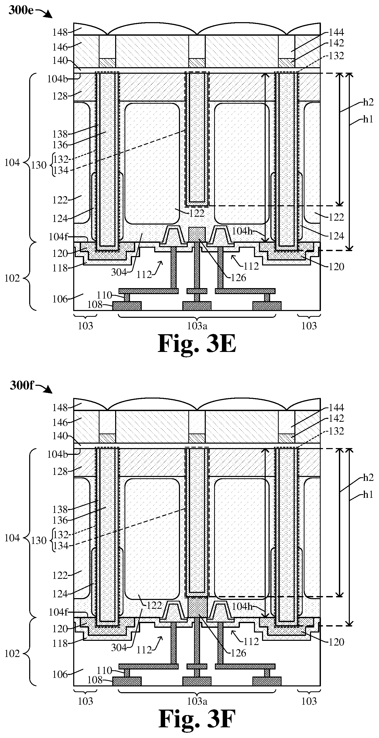 Patent US12310137 Figure 6 – Isolation structure to increase image sensor performance