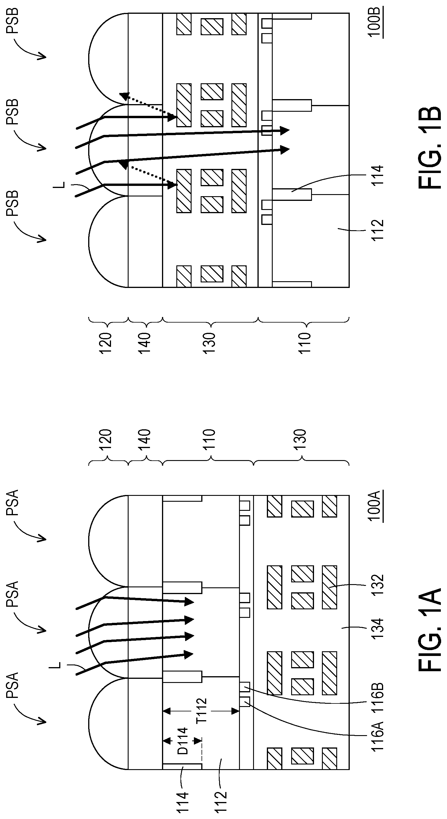 Patent US12310138 Figure 1 – Photosensor having a scattering structure comprises circular ring and peripheral patterns
