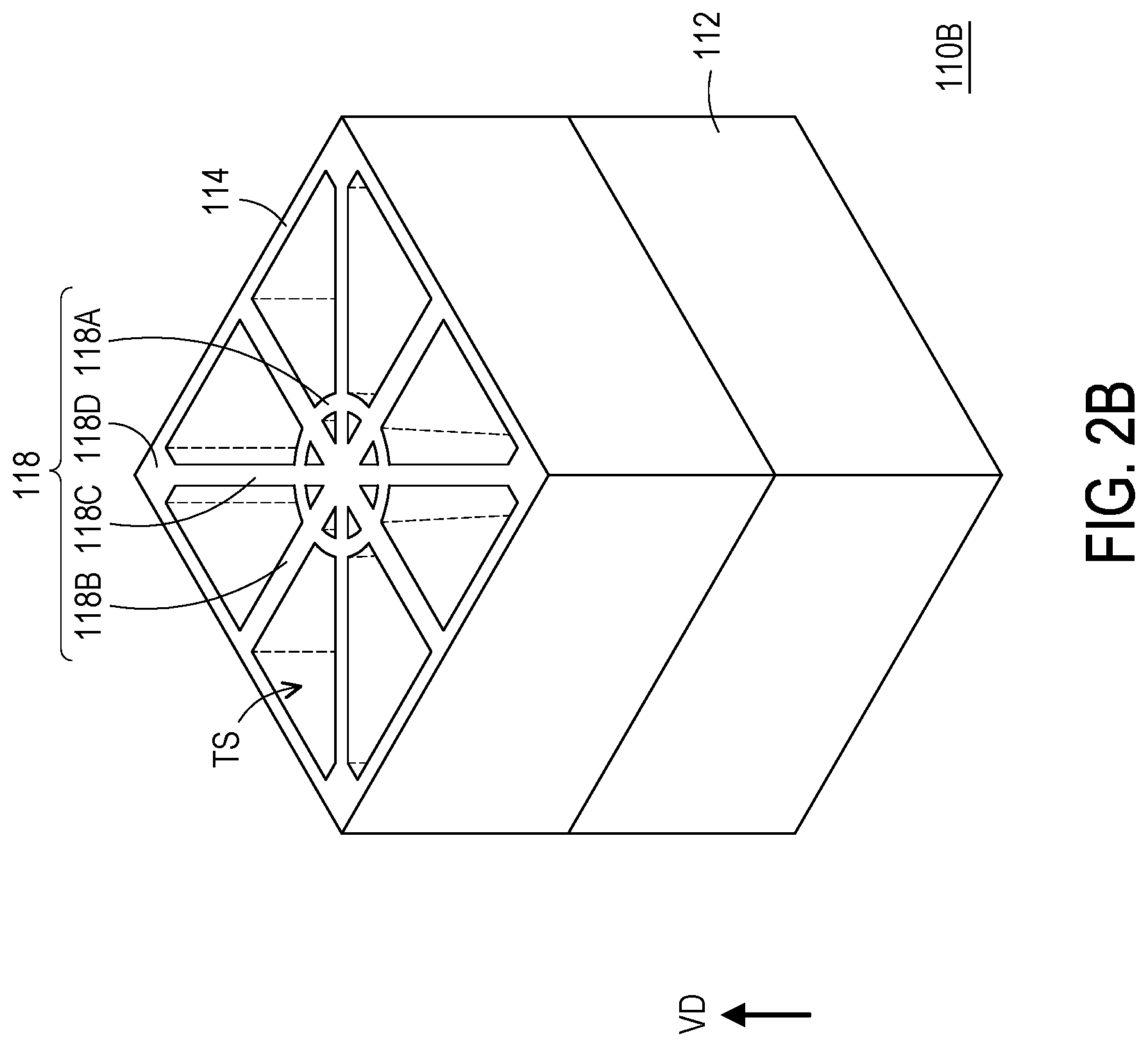 Patent US12310138 Figure 3 – Photosensor having a scattering structure comprises circular ring and peripheral patterns