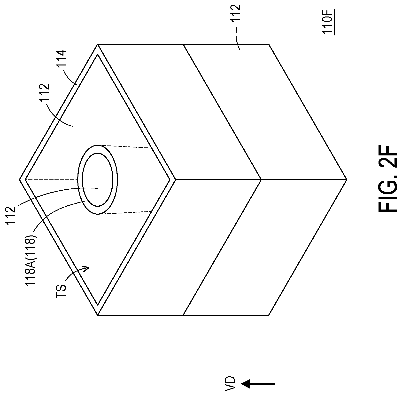Patent US12310138 Figure 7 – Photosensor having a scattering structure comprises circular ring and peripheral patterns