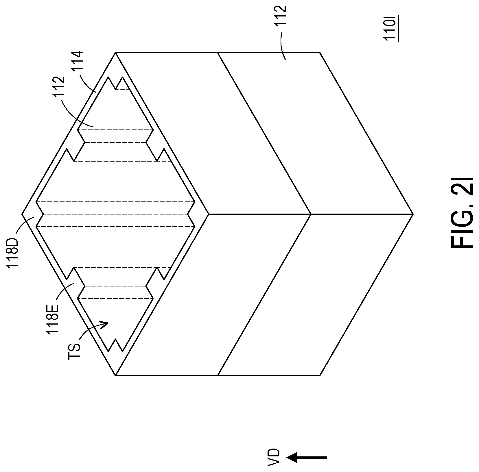 Patent US12310138 Figure 10 – Photosensor having a scattering structure comprises circular ring and peripheral patterns