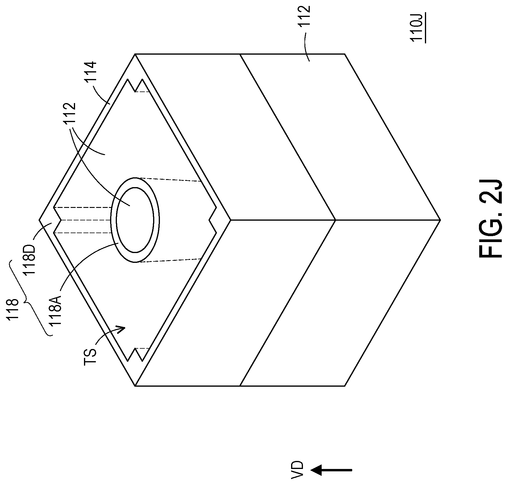 Patent US12310138 Figure 11 – Photosensor having a scattering structure comprises circular ring and peripheral patterns