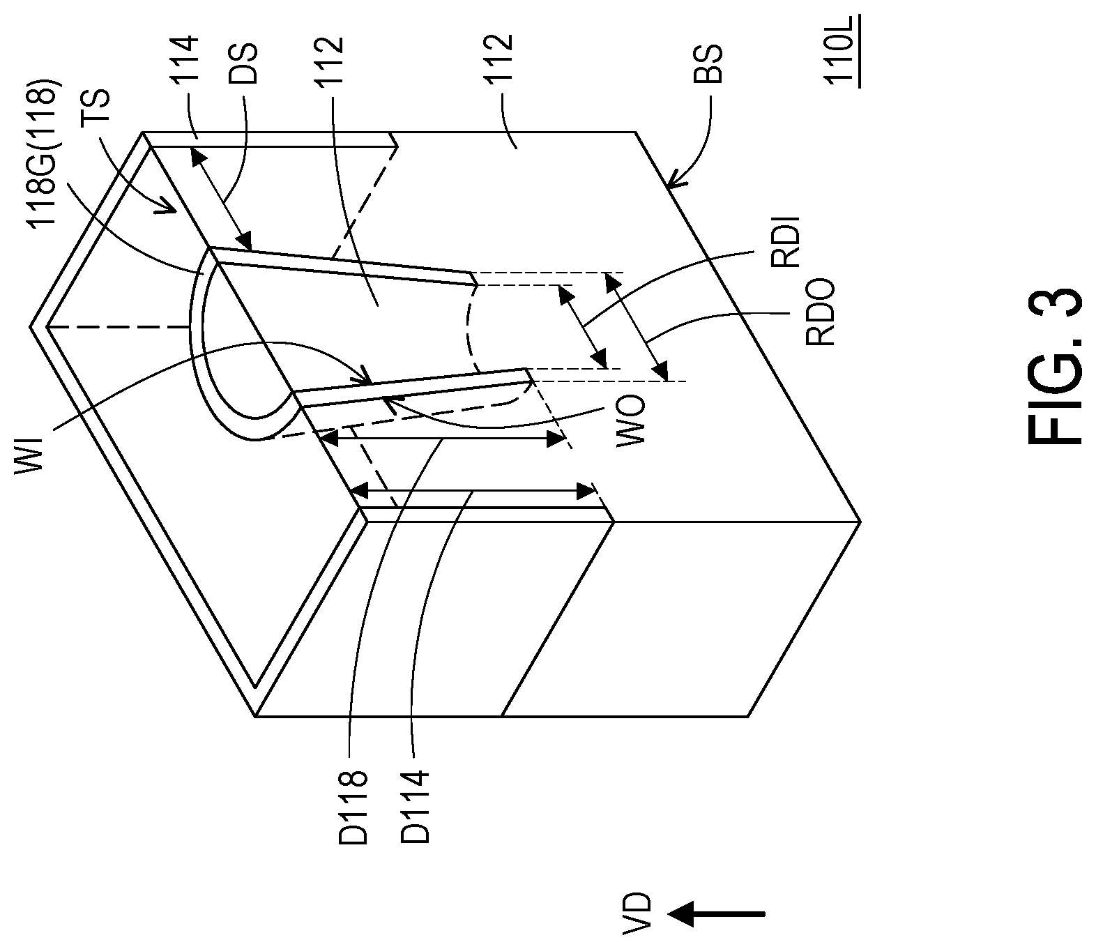 Patent US12310138 Figure 13 – Photosensor having a scattering structure comprises circular ring and peripheral patterns