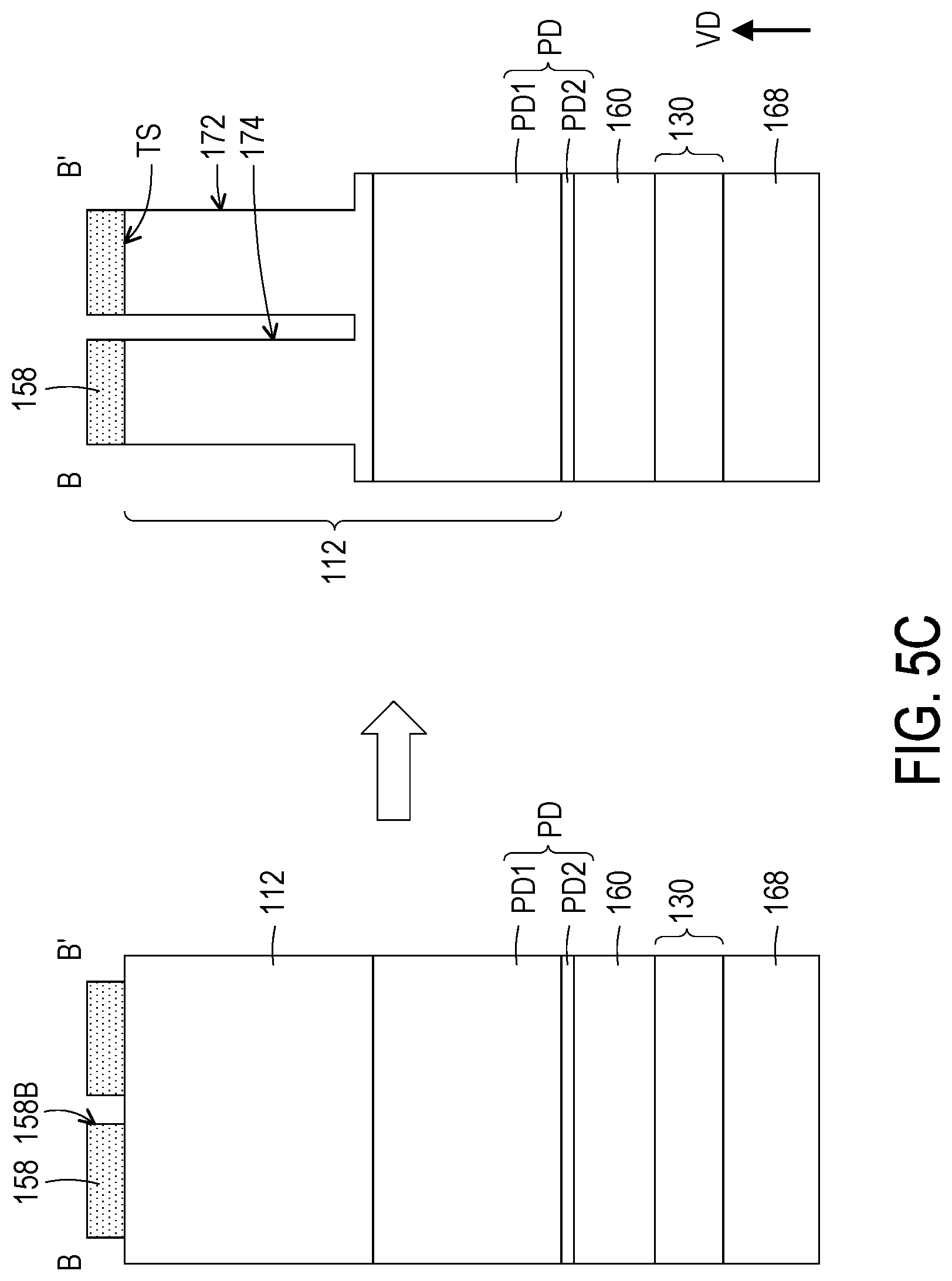 Patent US12310138 Figure 16 – Photosensor having a scattering structure comprises circular ring and peripheral patterns