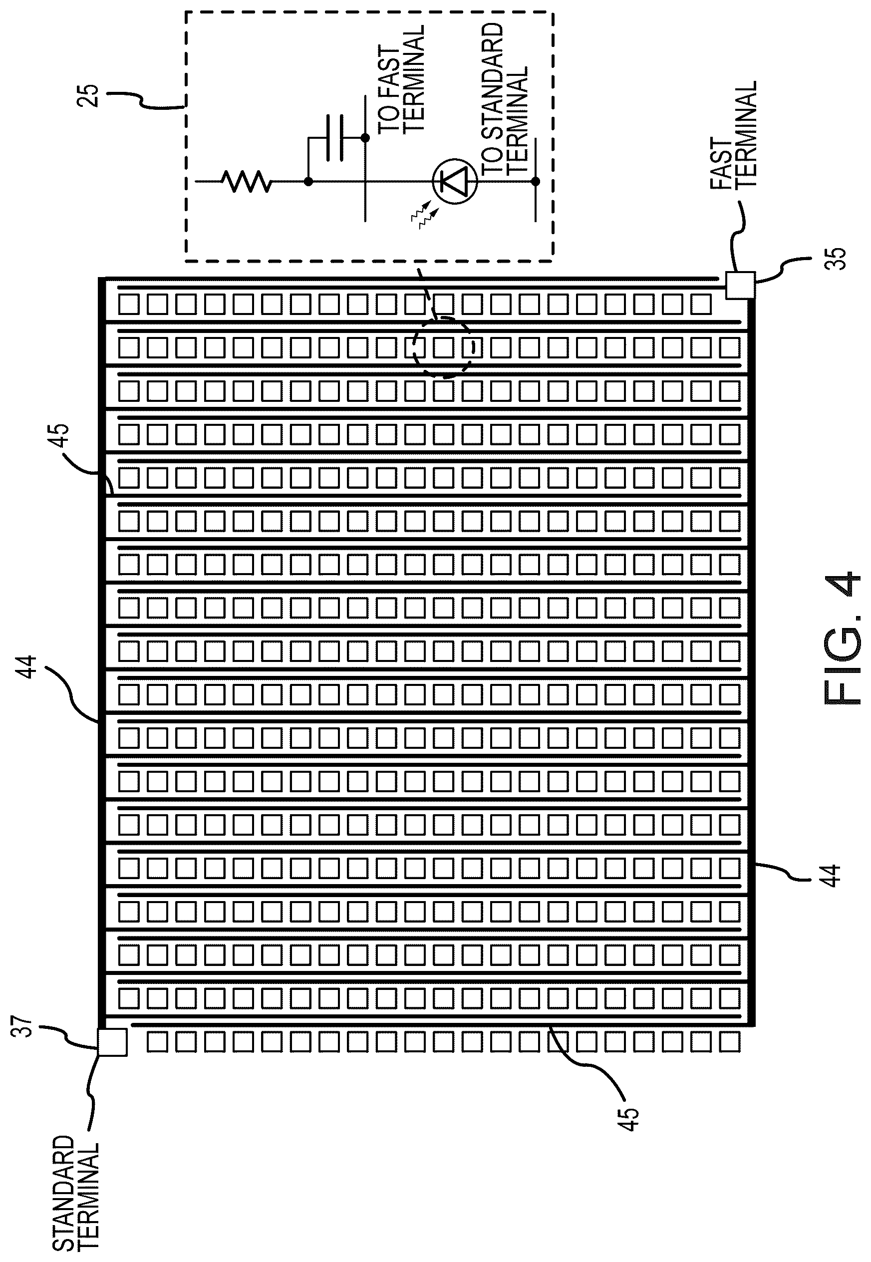 Patent US12310139 Figure 4 – Semiconductor devices with single-photon avalanche diodes and isolation structures