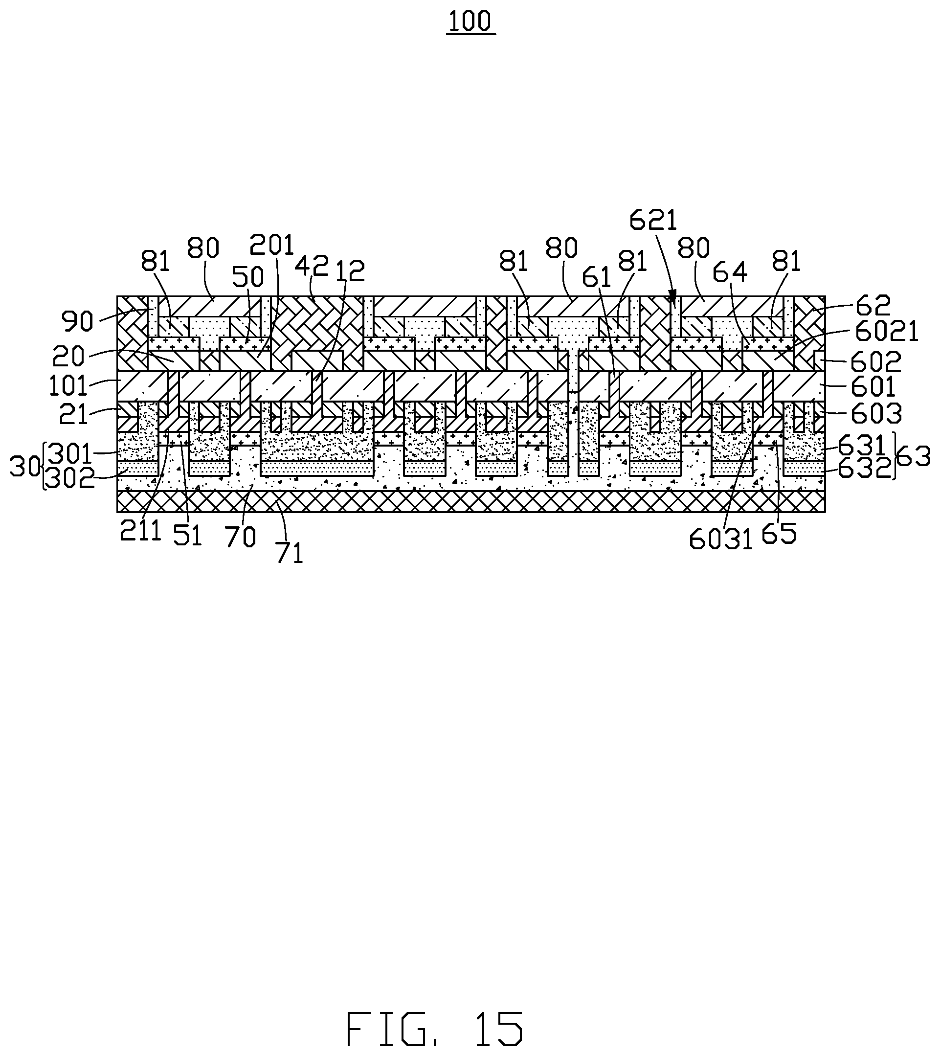 Patent US12310144 Figure 8 – Method of manufacturing display module with light emitting diode free of a split-screen boundary line and display module with light emitting diode