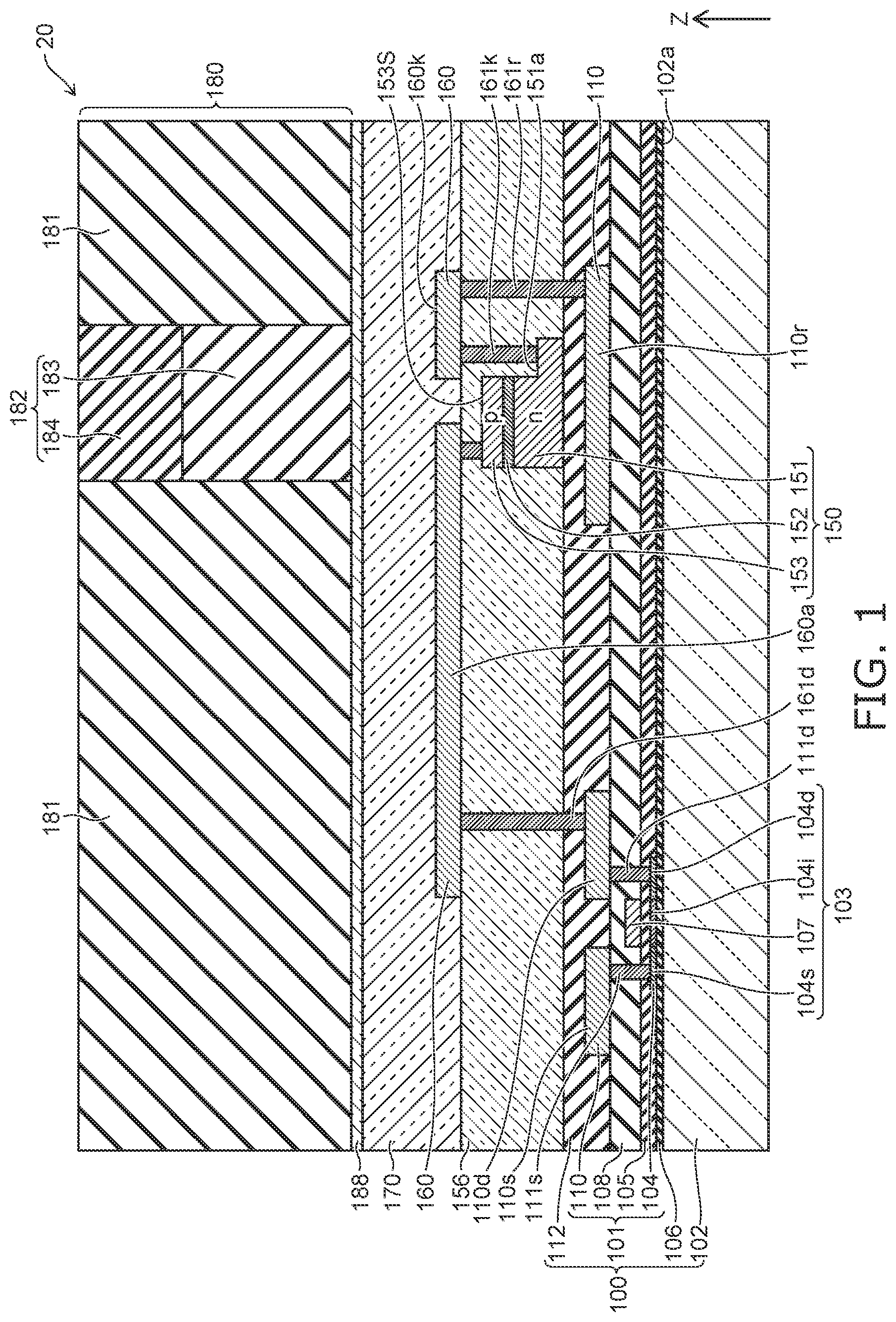 Patent US12310145 Figure 1 – Image display device manufacturing method and image display device